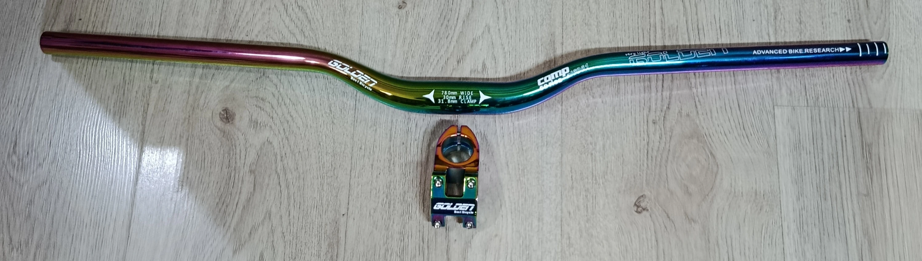 GOLDEN ALÜMİNYUM RAINBOW GİDON BOĞAZ SET 