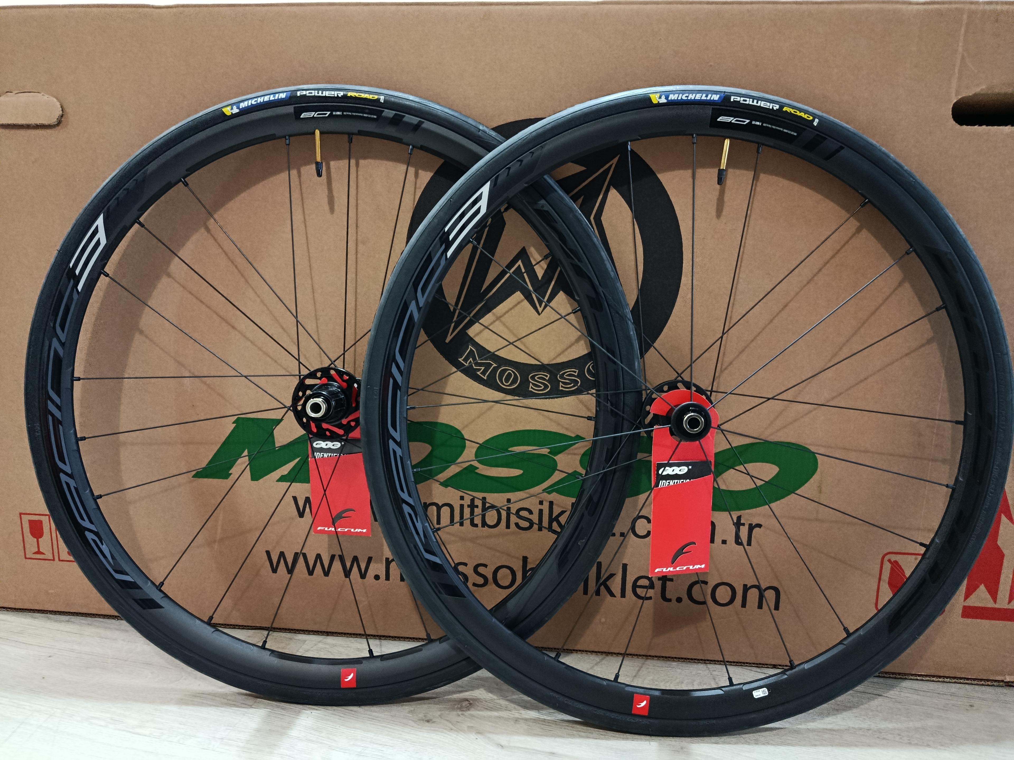 FULCRUM RACING 3 C19 2WF DISC MICHELIN LASTİKLİ JANT SETİ