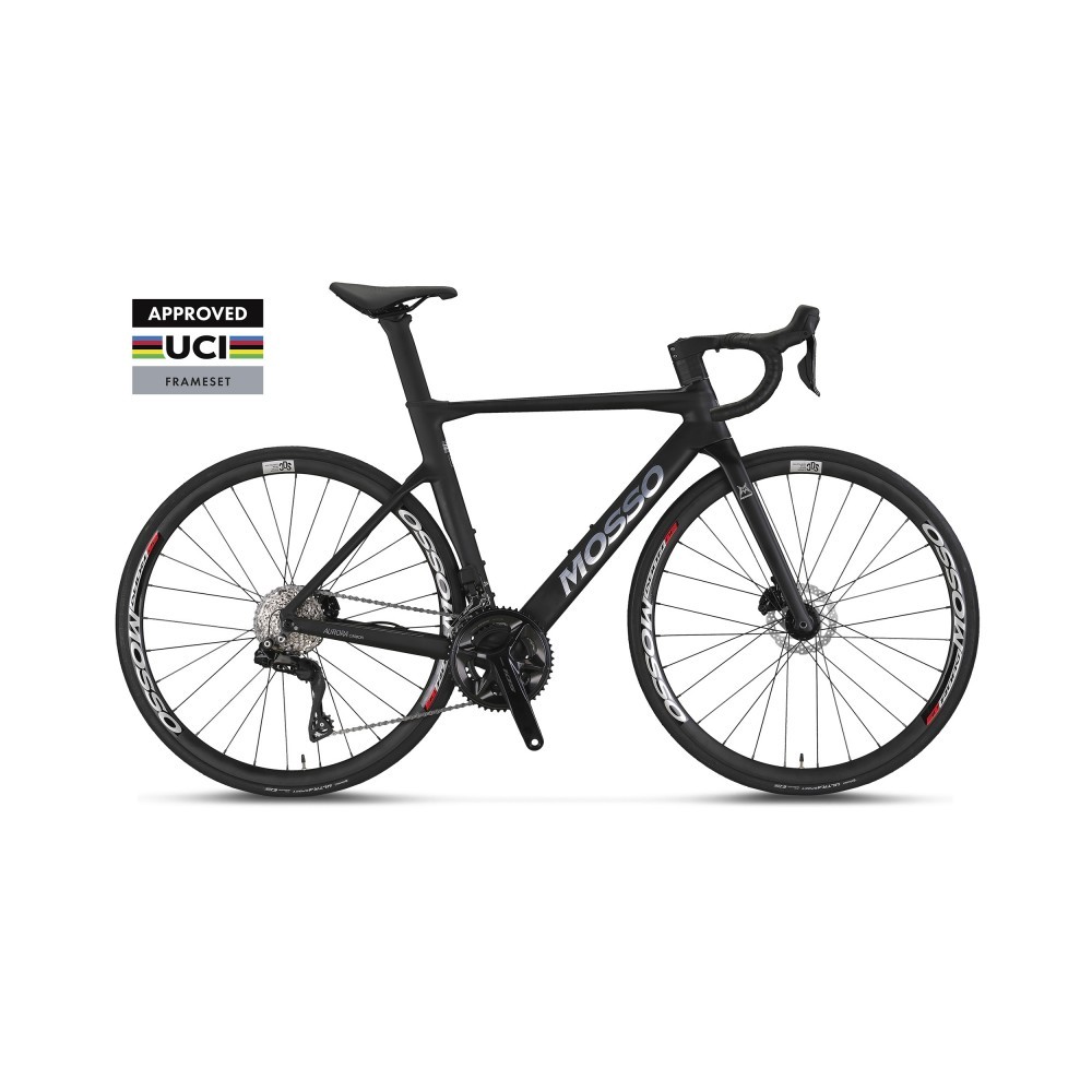 Mosso AURORA SR7 UCİ KARBON DI2 8,9kG(XL)56 SİYAH YARIŞ BİSİKLETİ 2*12(NAKİT 89900 LİRA)