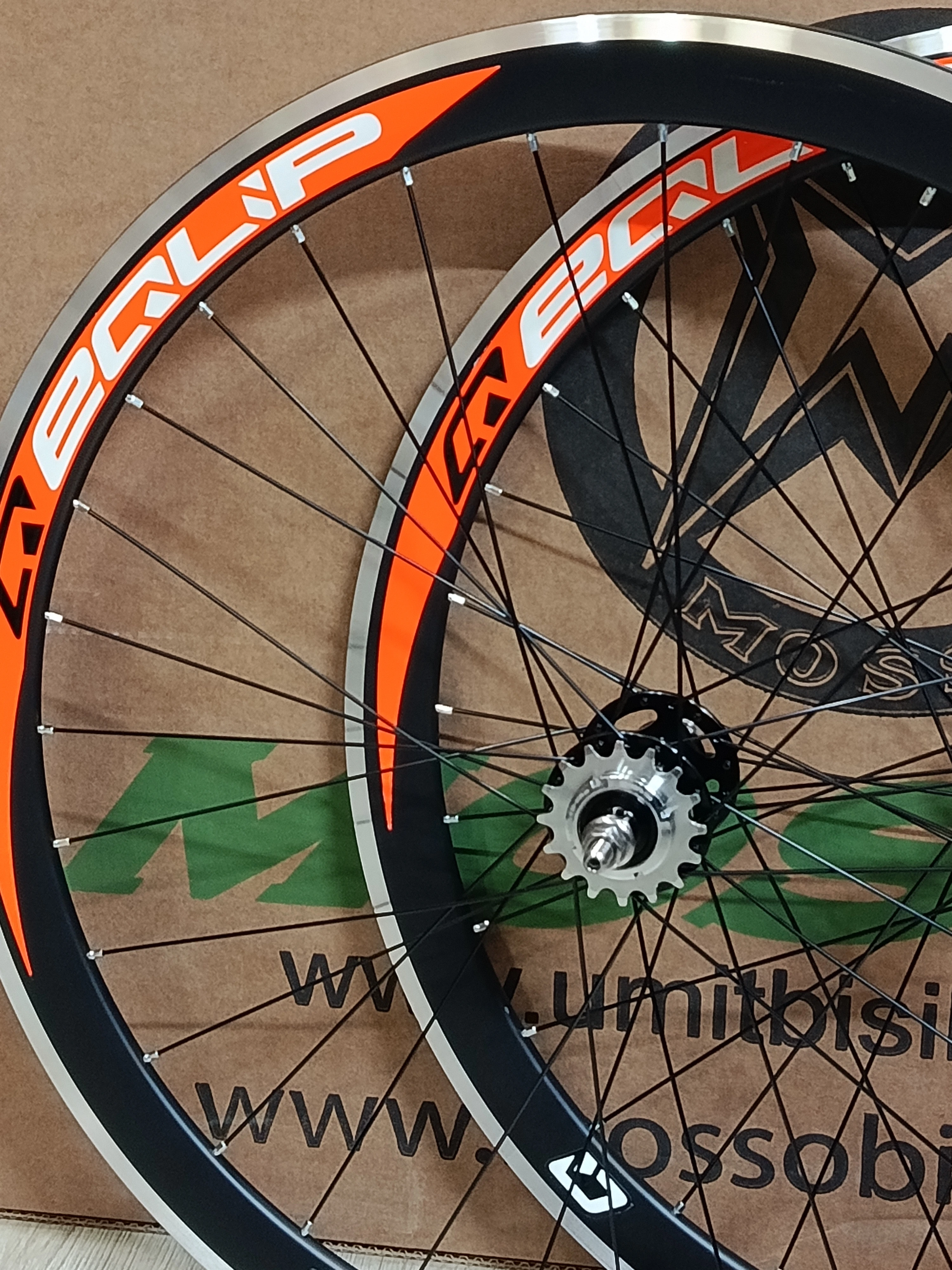 28 FIXIE 40MM PROFİL JANT ARC RULMANLI GÖBEKLİ ÖN-ARKA JANT SETİ