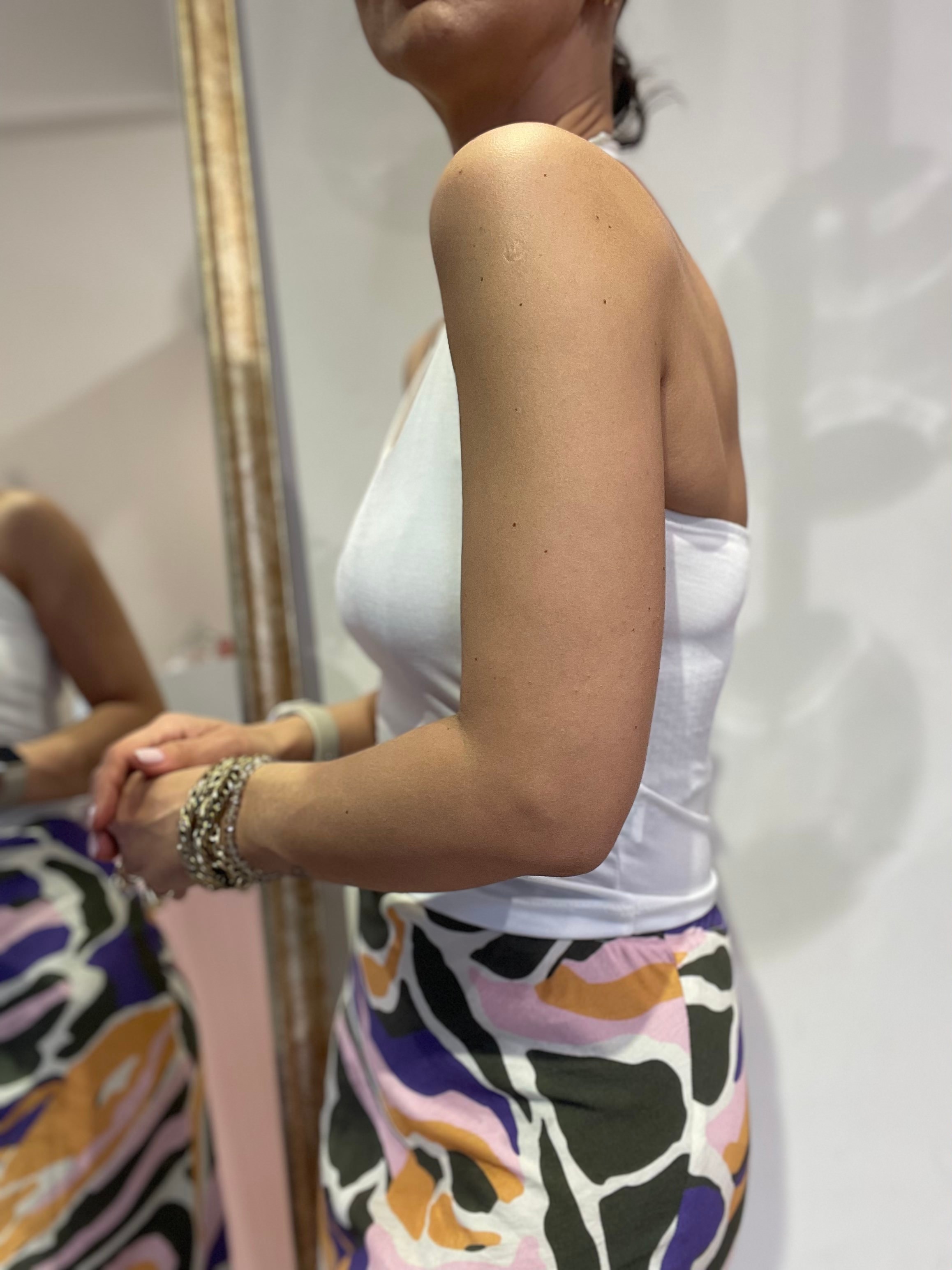Kadın, Boyundan Bağlı, Sırtı Straplez, Astarlı, Body, Bluz