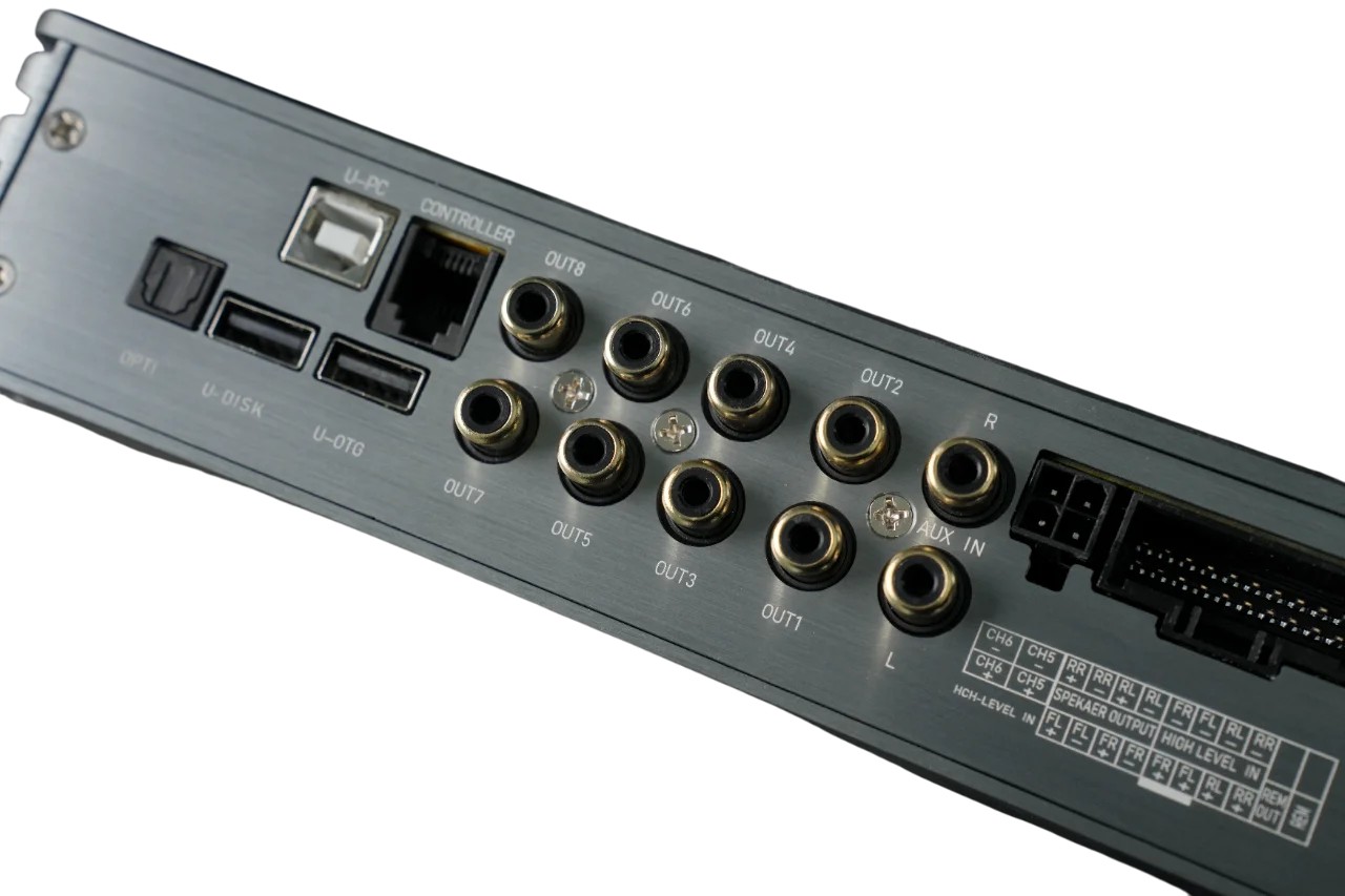 Rainbow Audio EL-PA6.8 – 6 Kanal DSP + 8 Kanal Çıkışlı Amplifikatör