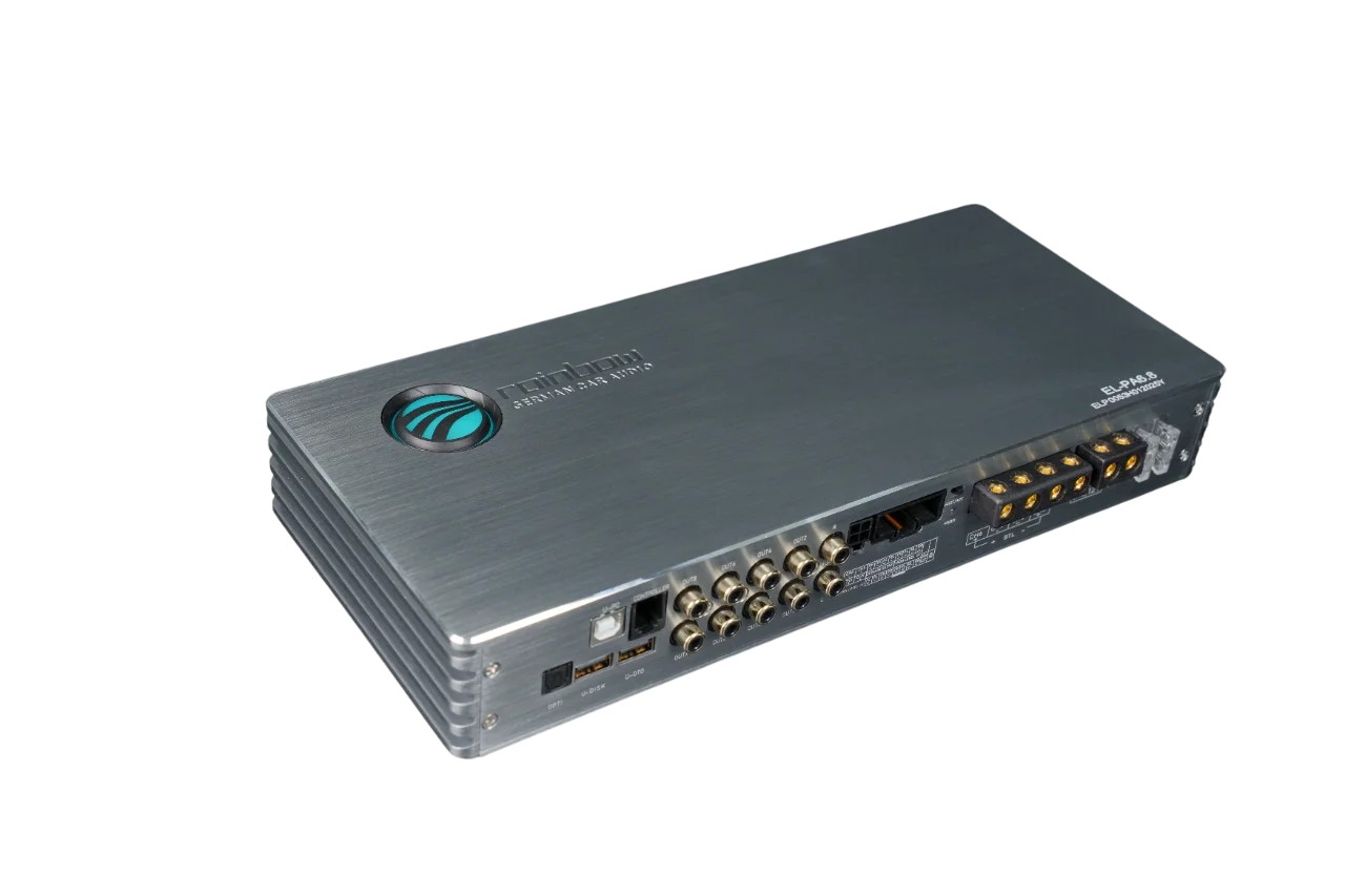 Rainbow Audio EL-PA6.8 – 6 Kanal DSP + 8 Kanal Çıkışlı Amplifikatör