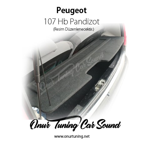 Peugeot 107 Bagaj Pandizotu