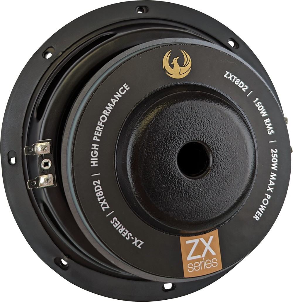 Phoenix Gold ZXT8D2 250W Maksimum Güç 8″ İnce (Slim) Subwoofer