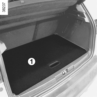 Renault Captur 2020 - 2025 Model Bagaj Alt Taban Bölmesi
