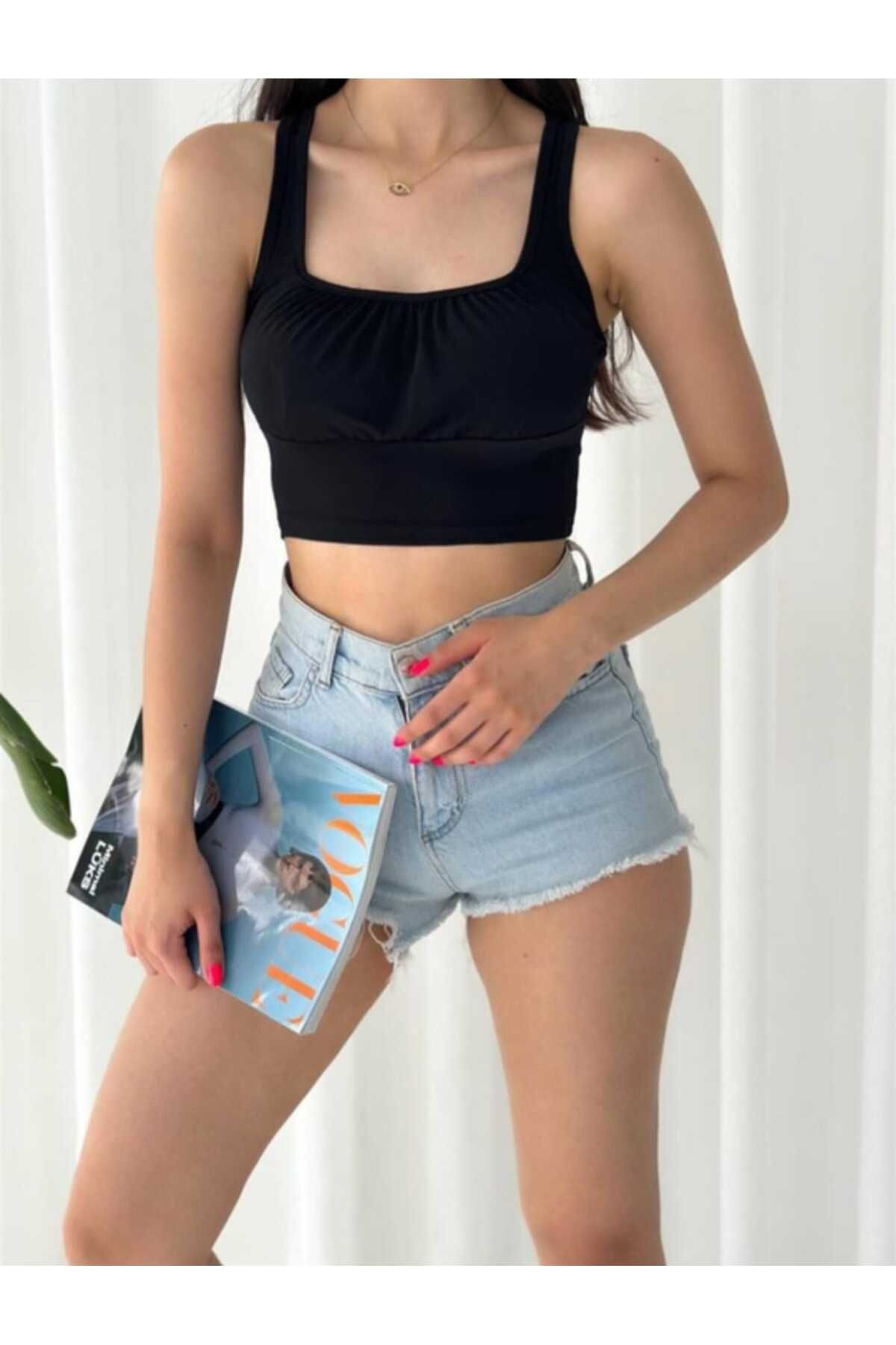 Bel Lastikli Crop