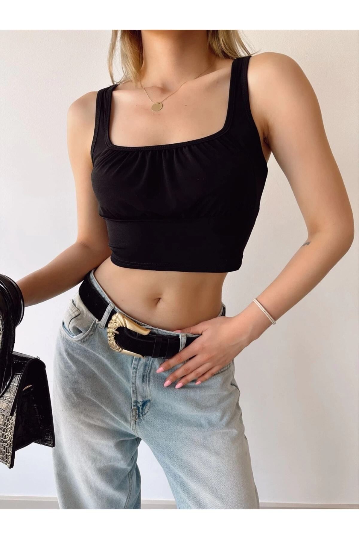 Bel Lastikli Crop
