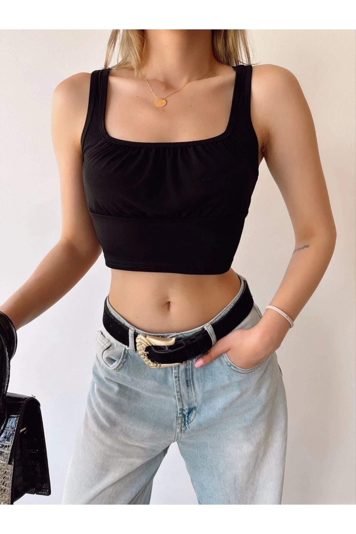 Bel Lastikli Crop