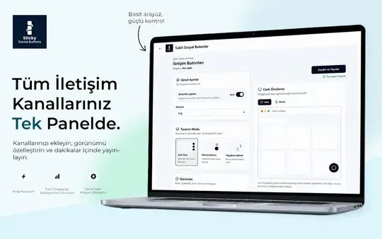 Sabit Sosyal Butonlar ekran görüntüsü 2