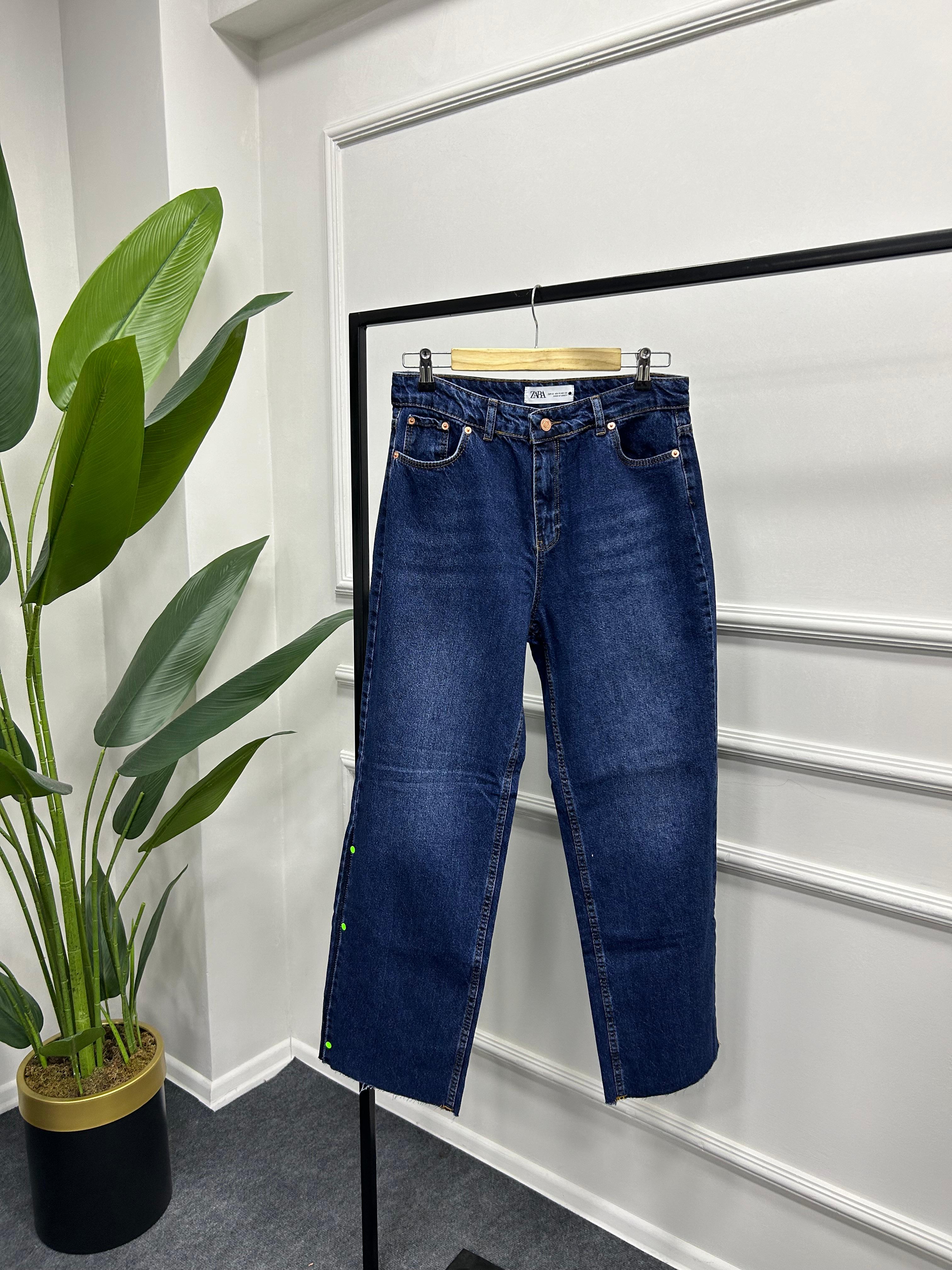 ZR Lacivert Renk Straight Jean DFL