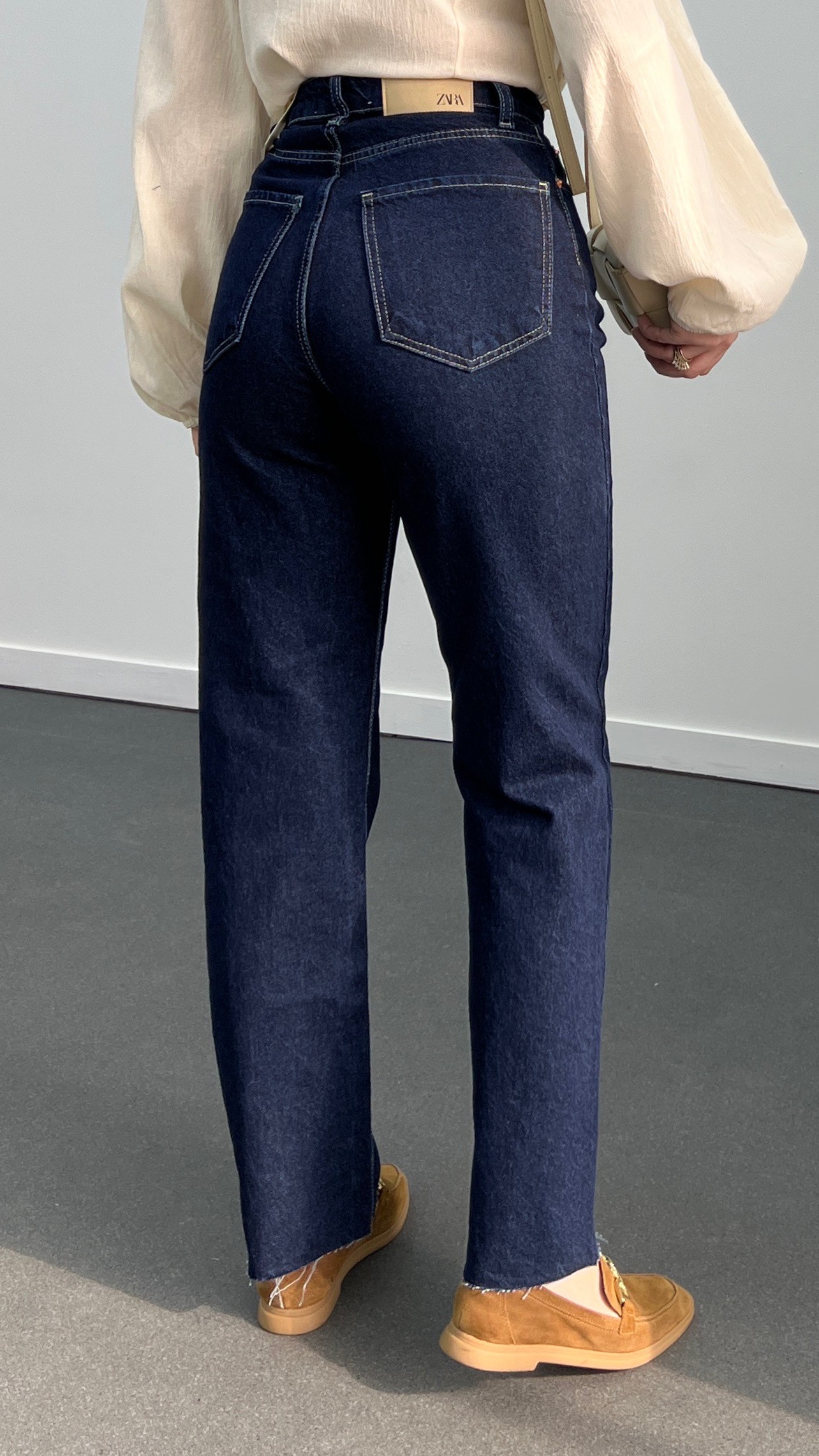 Mykonos Dark Blue Kot Slim Straight Jeans