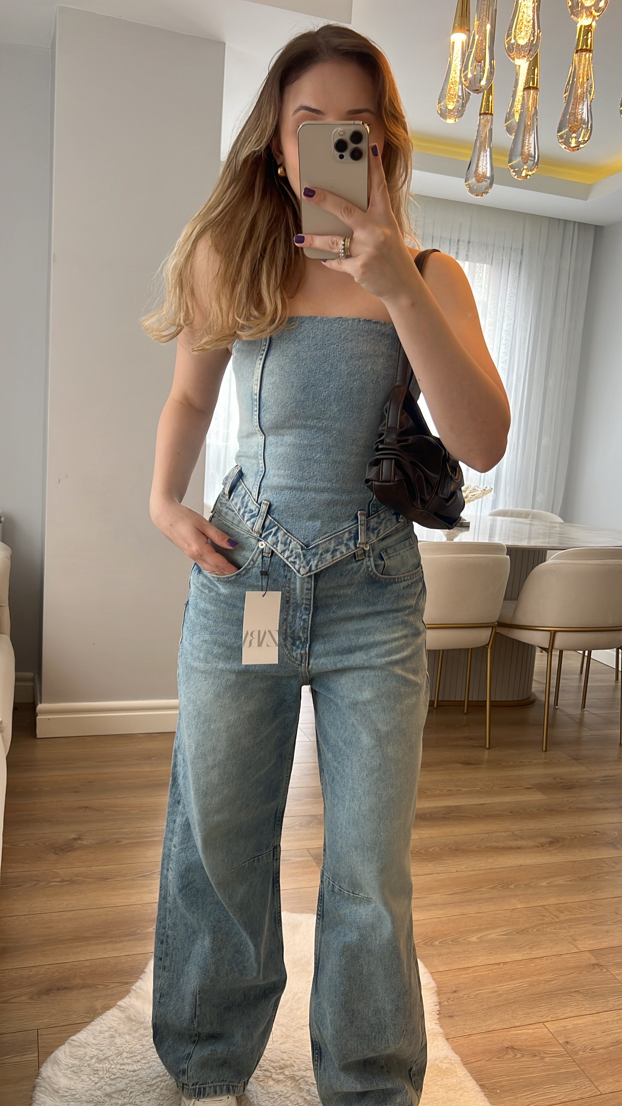 ZR Denim Korse Büstiyer