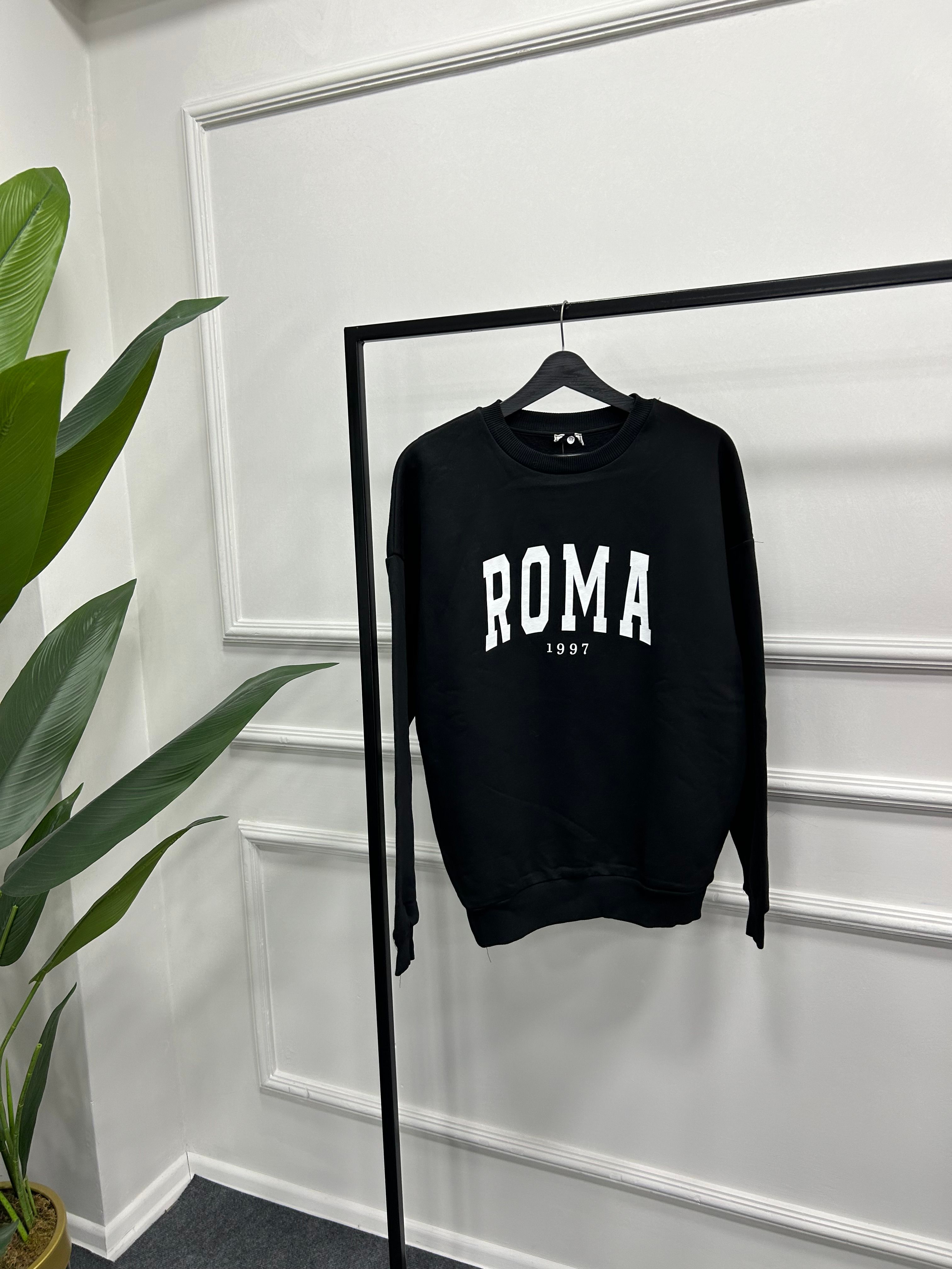 Siyah Roma Sweat DFL 