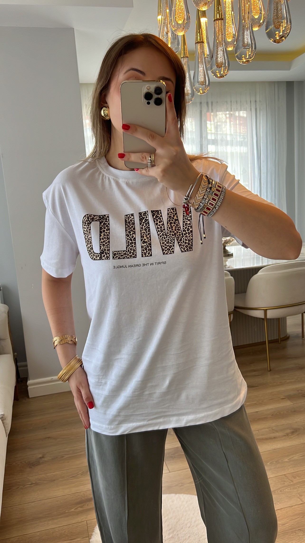 MNG Wild Baskılı Tshirt
