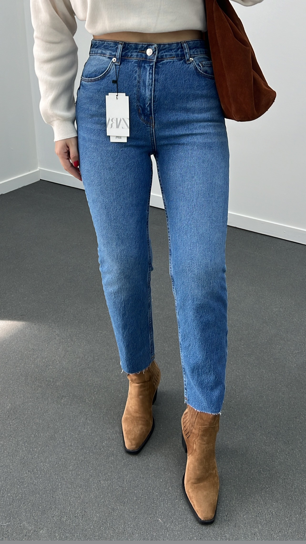 Juliet Kot Renk Yüksek Bel Slim Fit Jean