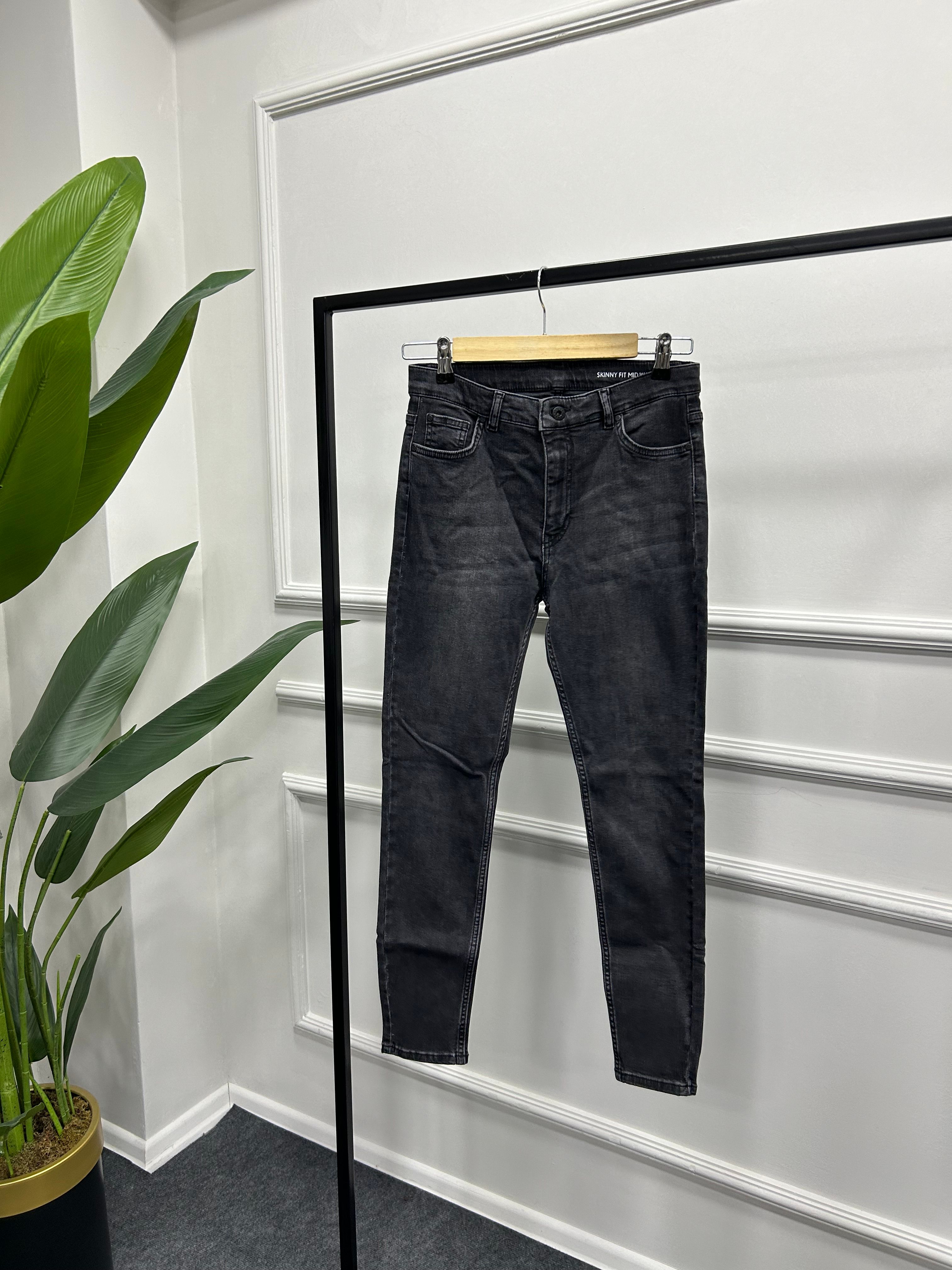 Antrasit Fit Mid Skinny Jean DFL 