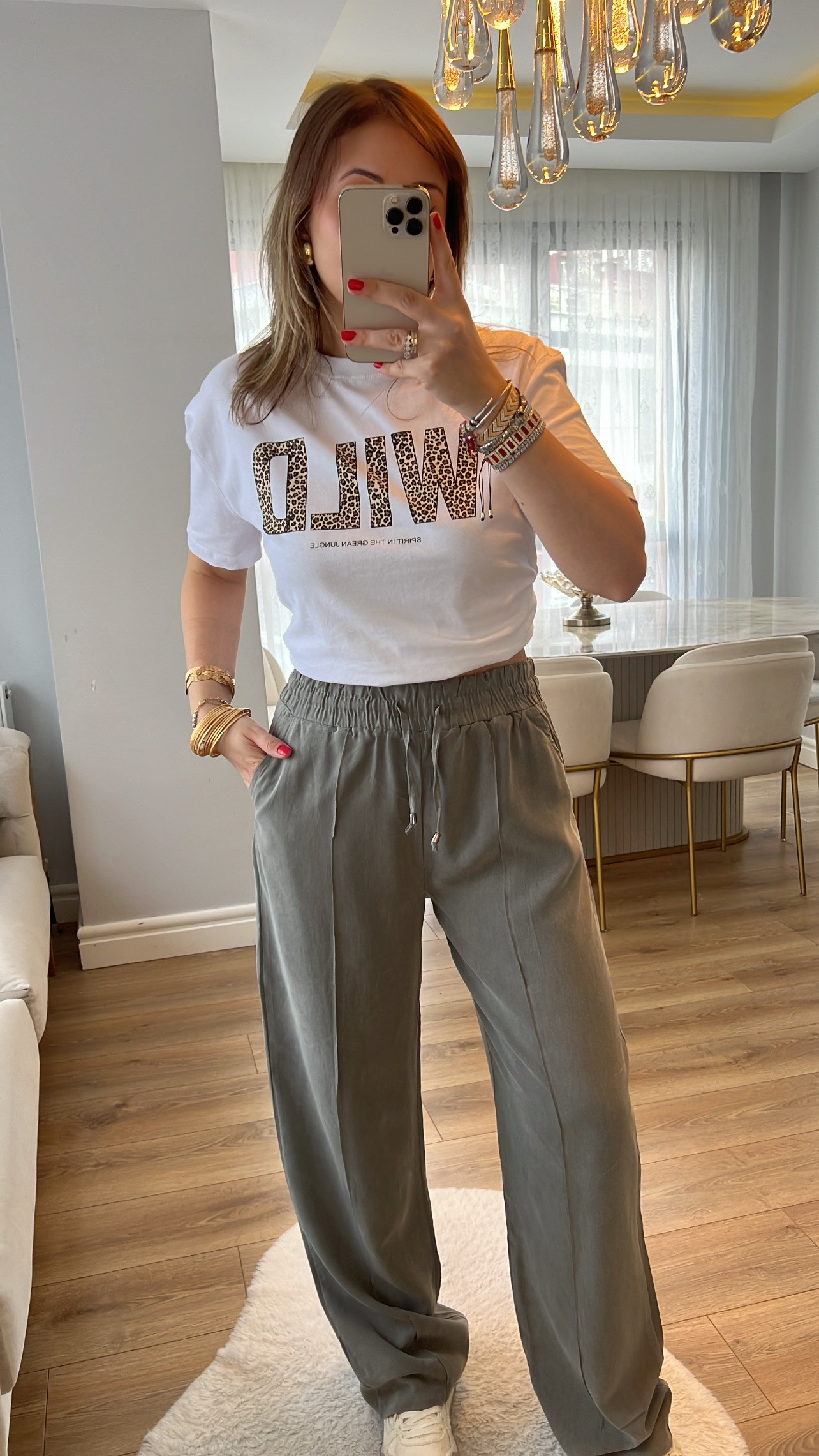 MNG Wild Baskılı Tshirt