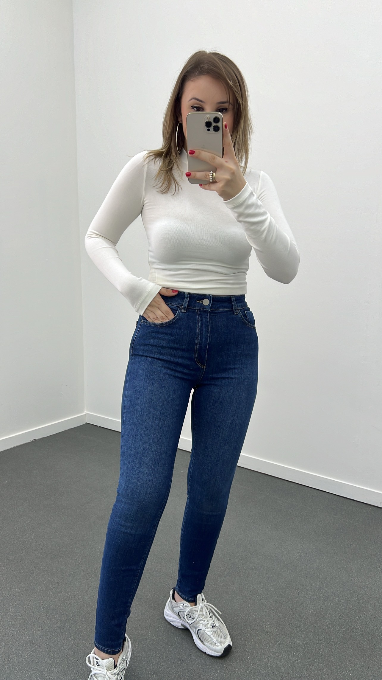 Massi Lacivert Push Up Skiny Jeans