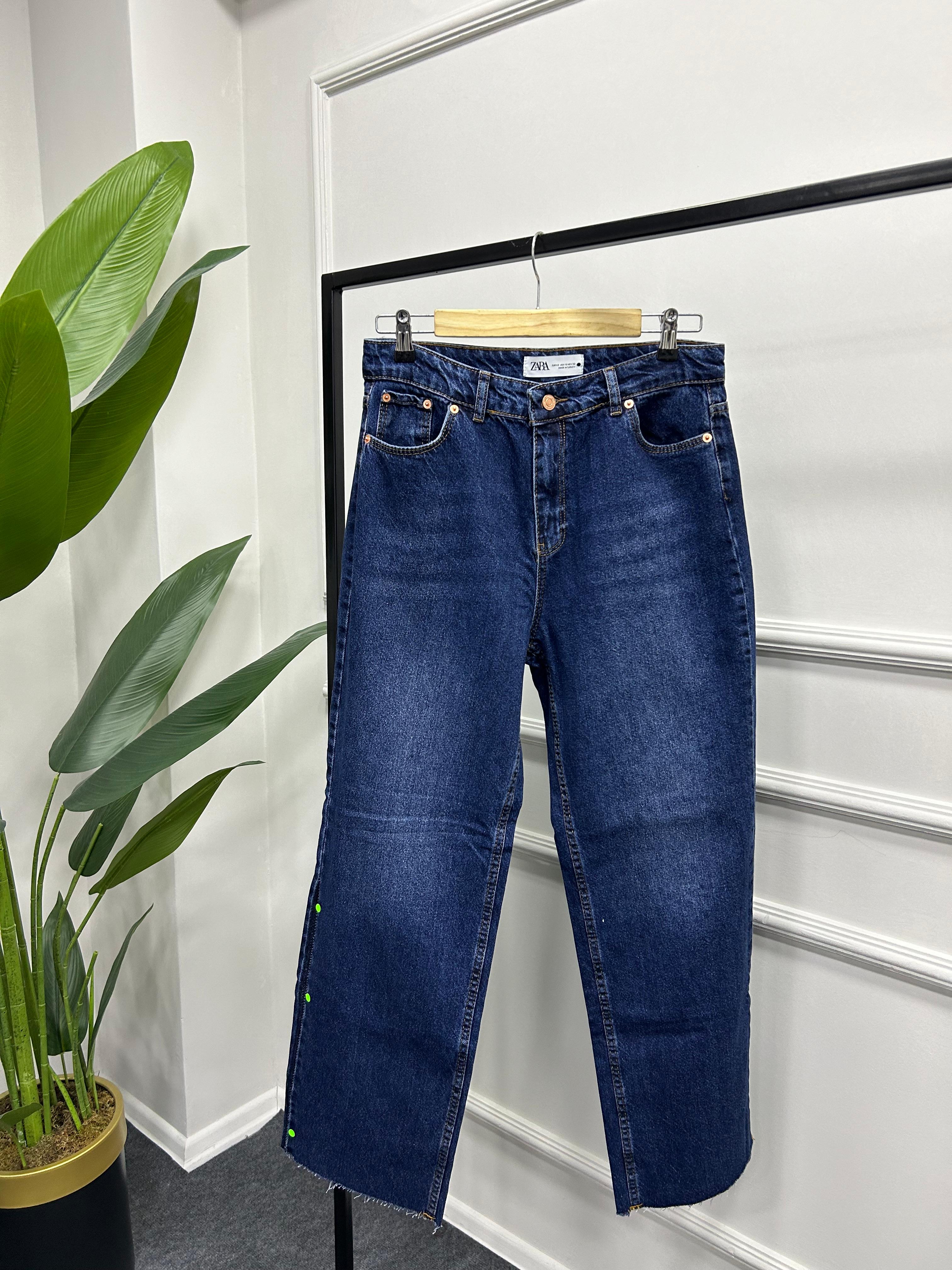 ZR Lacivert Renk Straight Jean DFL