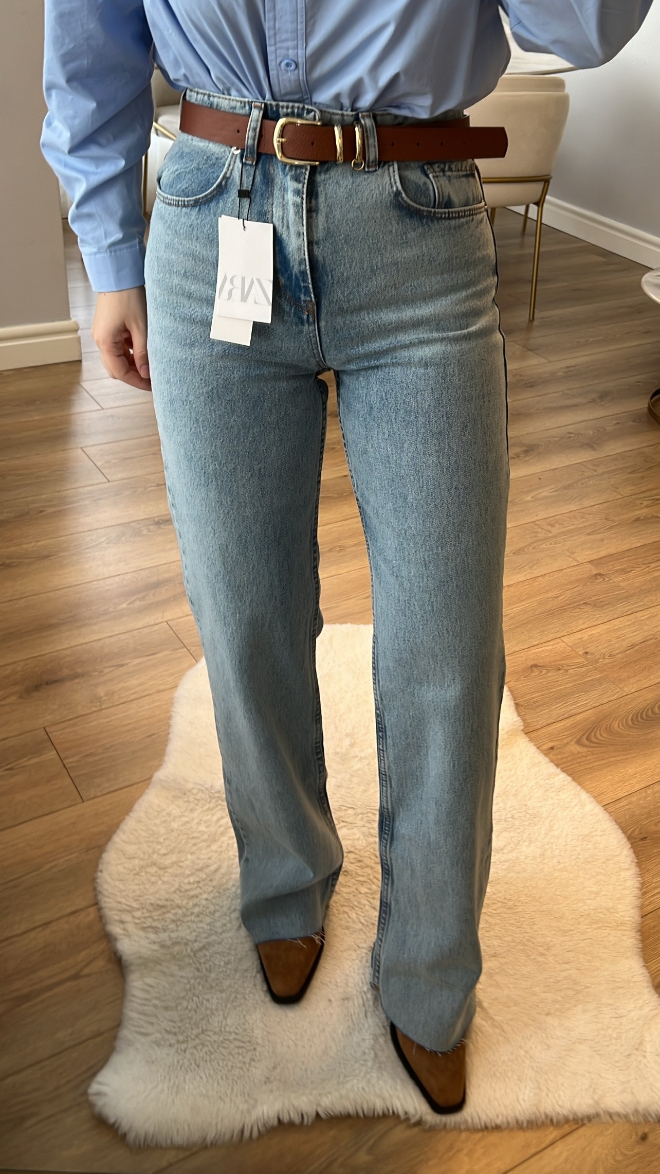 Olivia Açık Yıkama 90's Straight Vintage Jeans