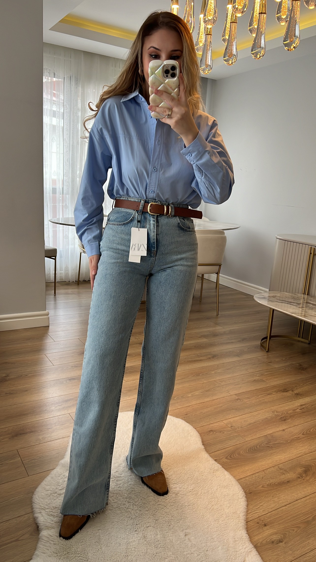 Olivia Açık Yıkama 90's Straight Vintage Jeans