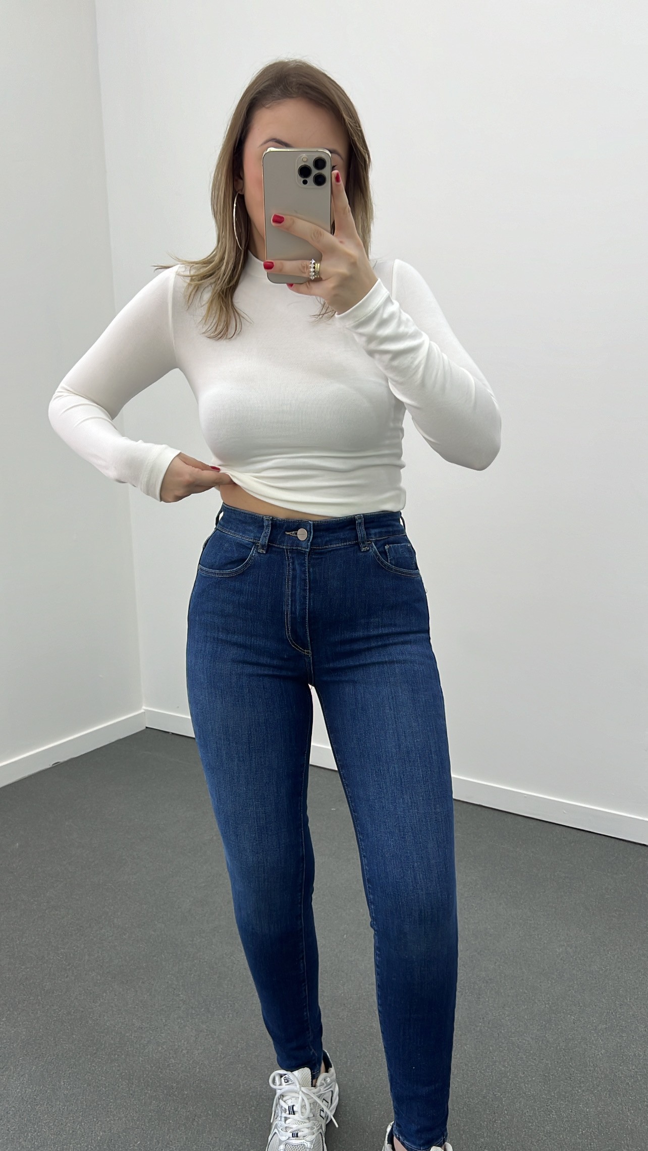 Massi Lacivert Push Up Skiny Jeans