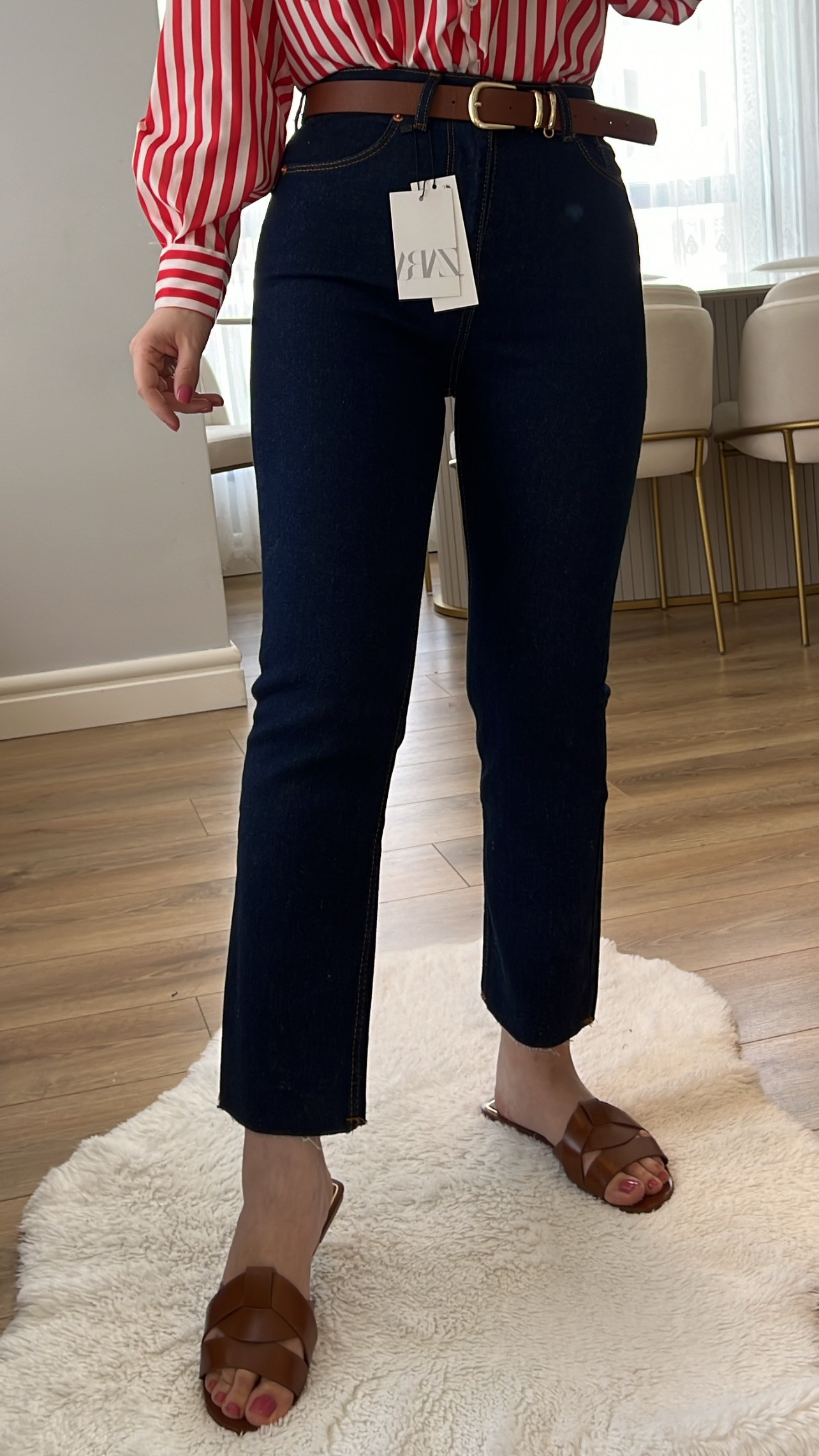 Juliet Lacivert Yüksek Bel Slim Fit Jeans