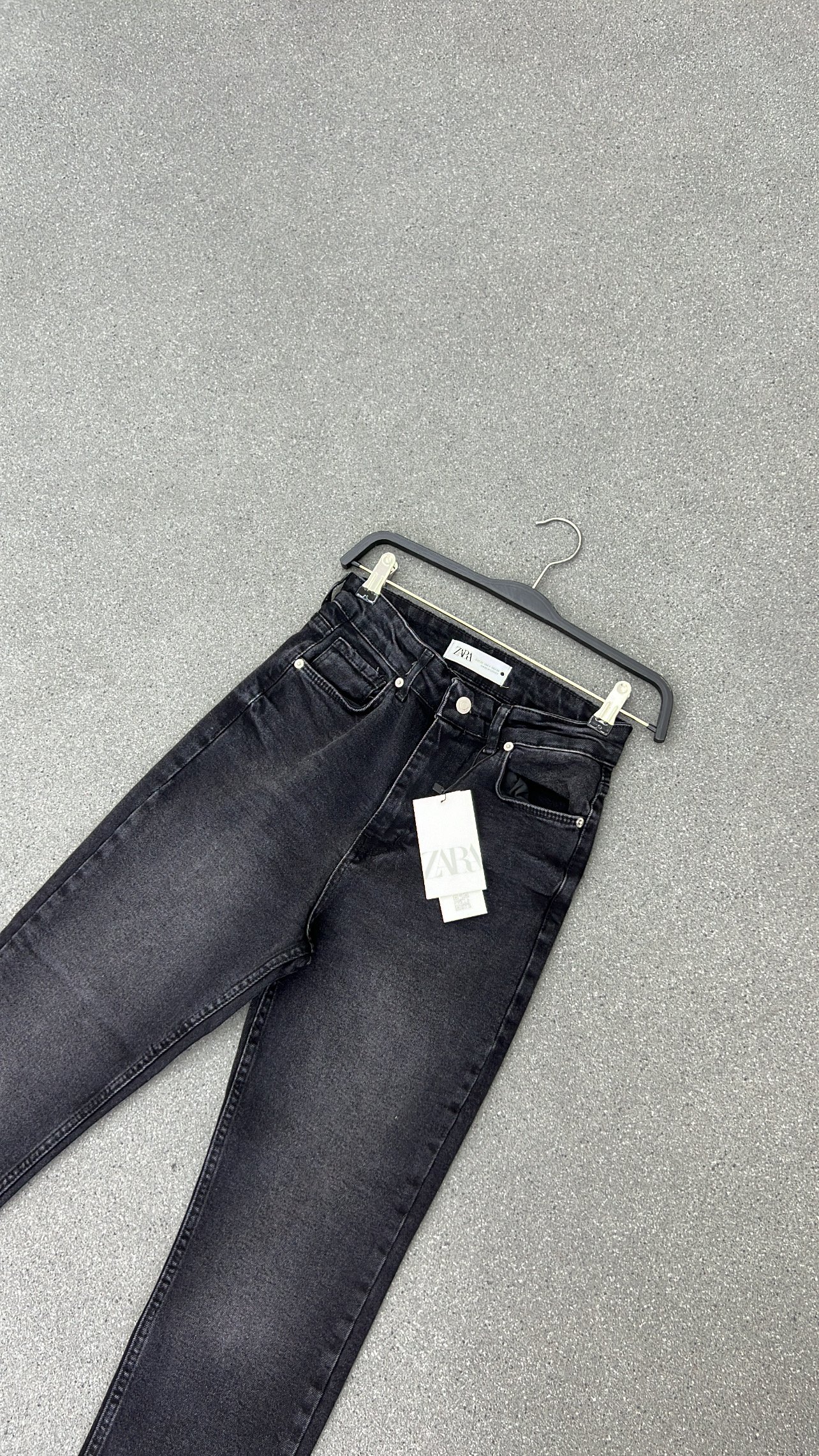 Juliet Antrasit Kot Yüksek Bel Slim Fit Jean