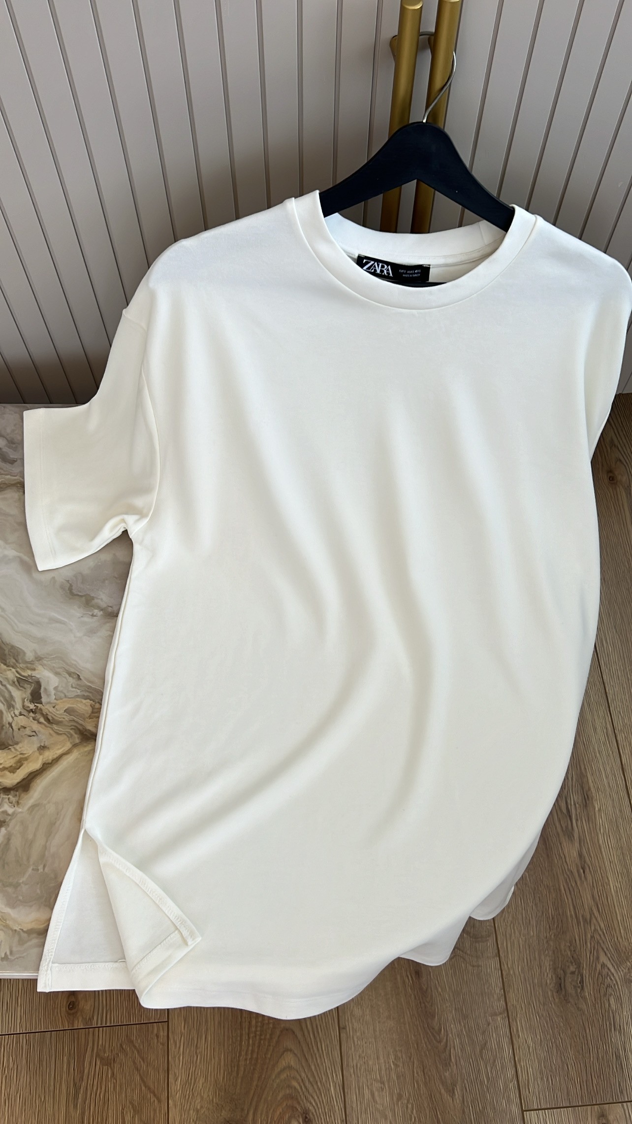 ZR Beyaz Likralı Tok Premium Tshirt