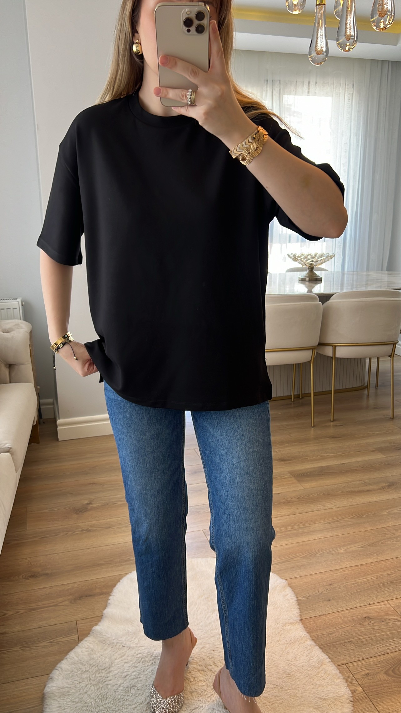 ZR Siyah Likralı Tok Premium Tshirt