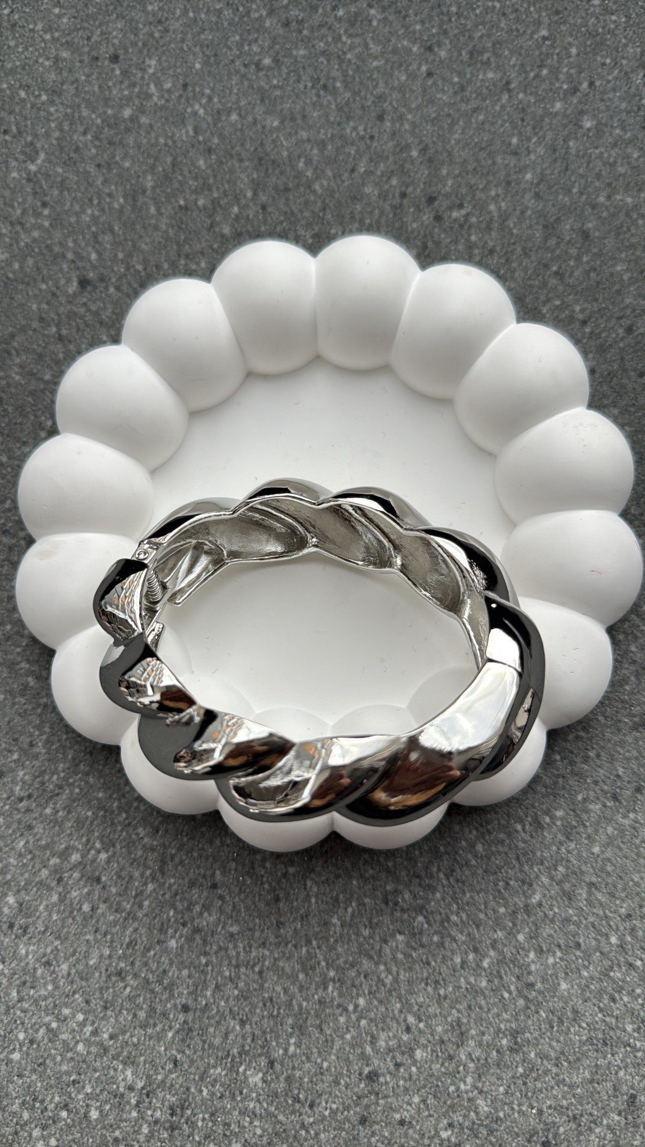 Brățară Yezzy Silver Twist