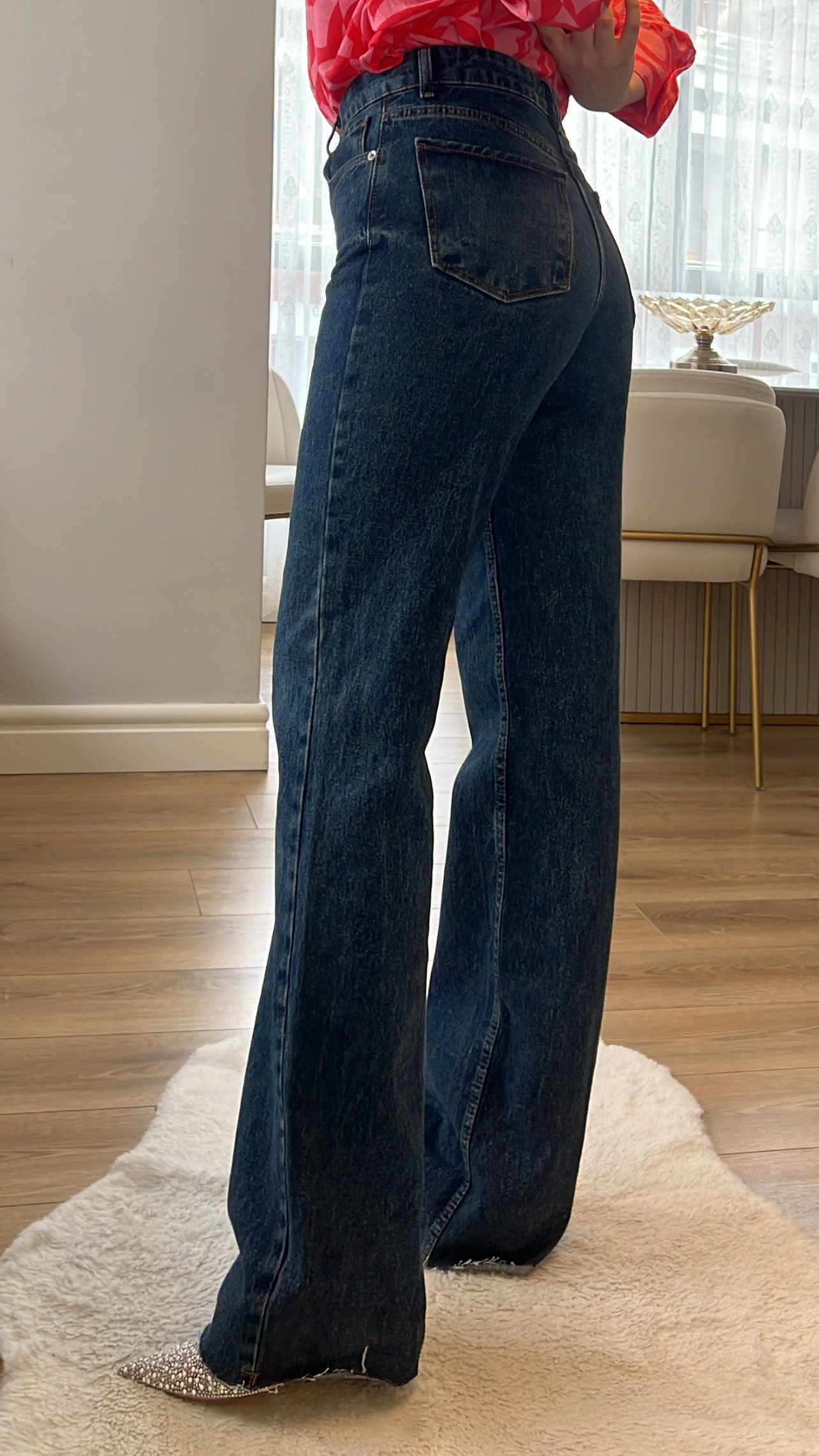 Olivia Tint Yıkama 90's Straight Vintage Jeans