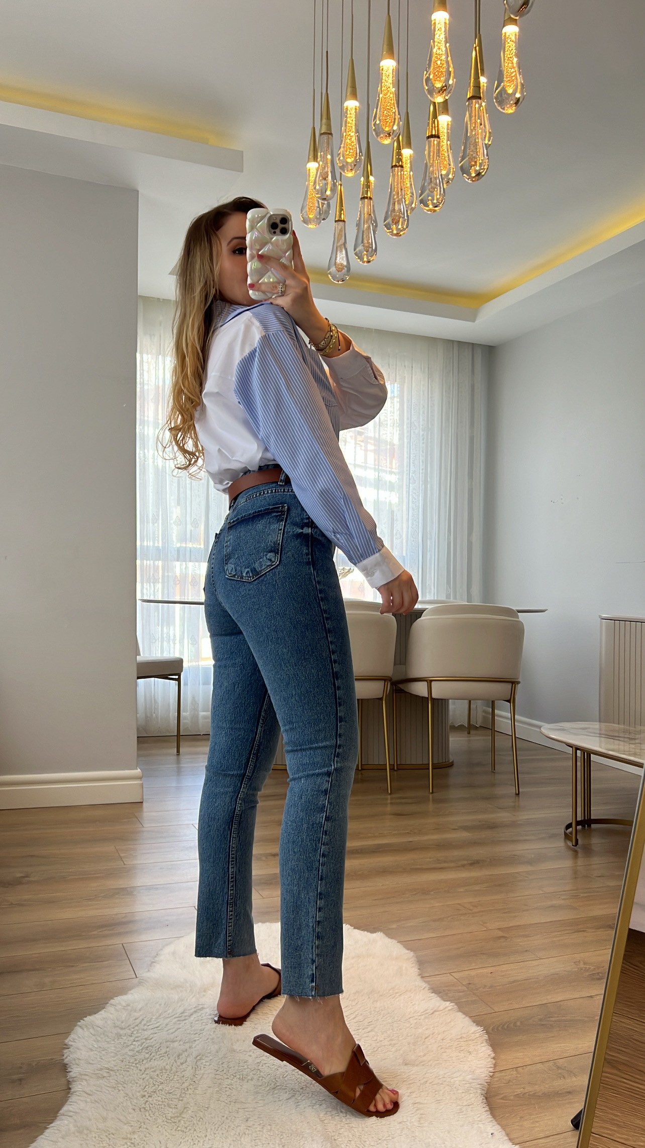 Juliet Kot Renk Yüksek Bel Slim Fit Jean