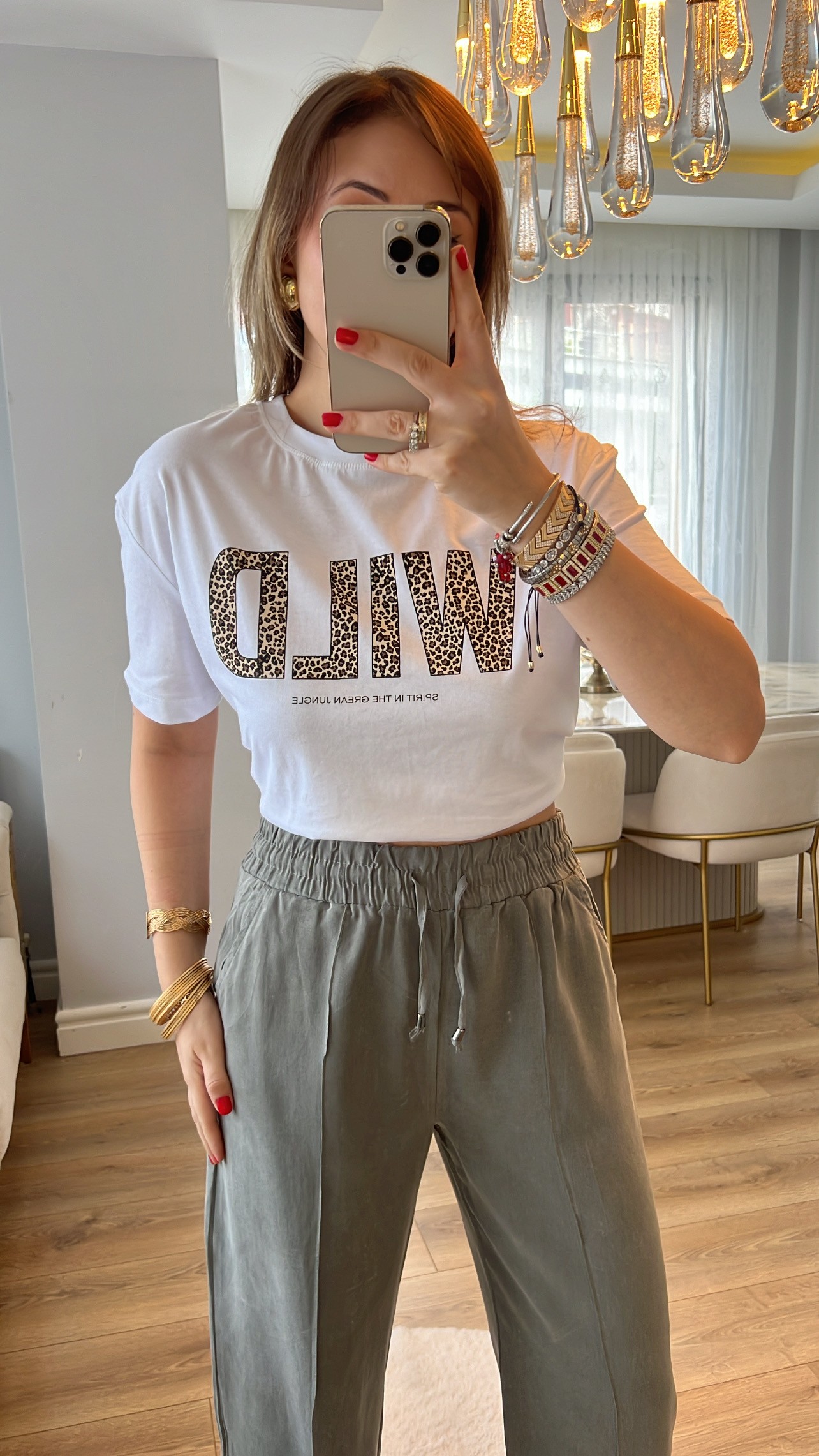 MNG Wild Baskılı Tshirt