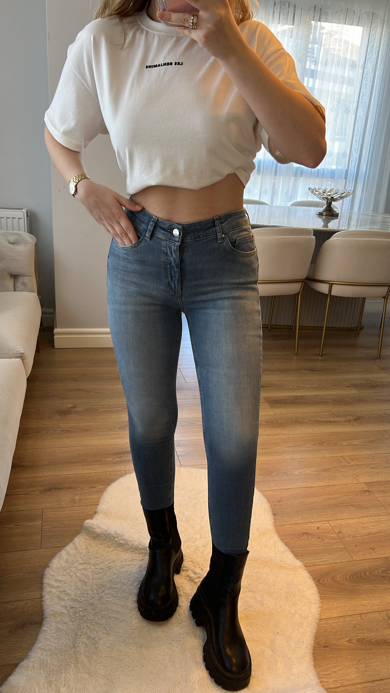 Only Grey Yıkamalı Likralı Toparlayıcı Skinny Jeans