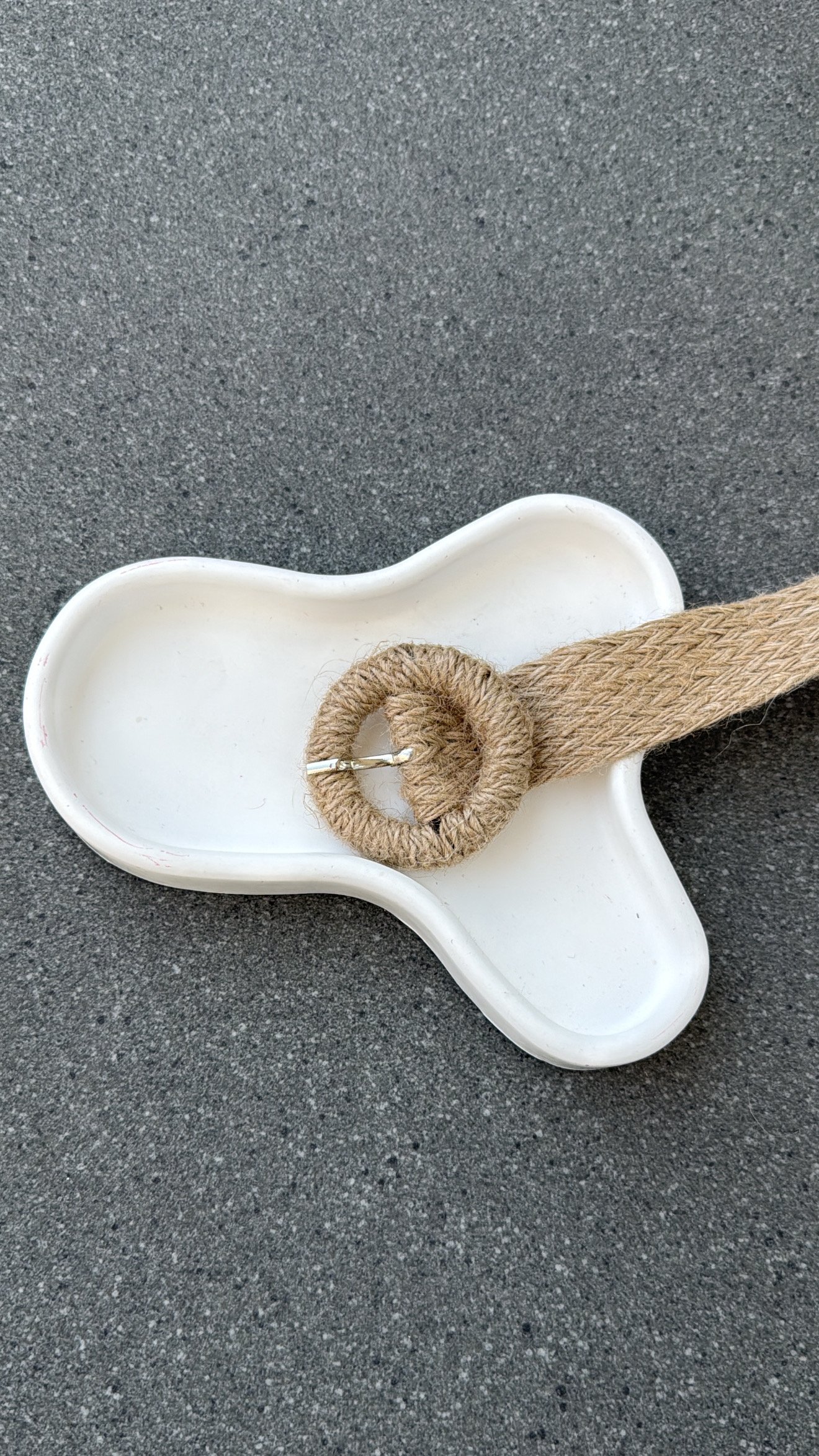 Noho Küçük Oval Hasır Kemer