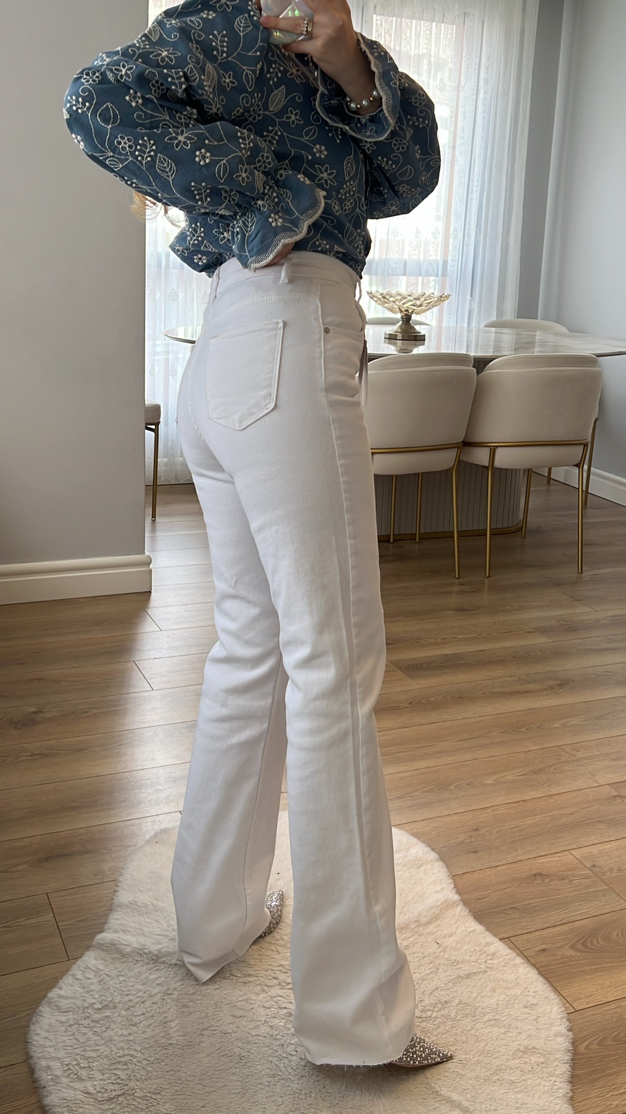 Olivia Beyaz 90's Straight Vintage Jeans