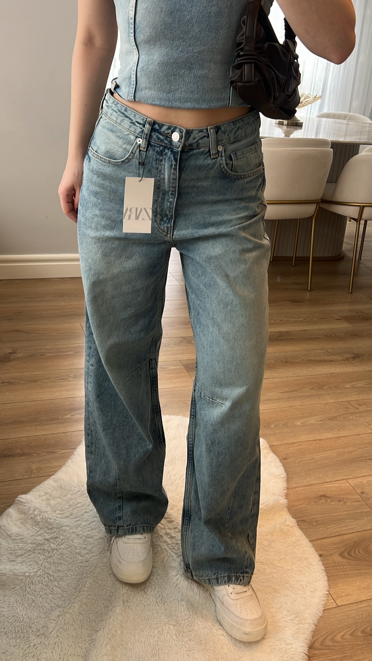 Roger Kot Yıkamalı Baggy Jeans