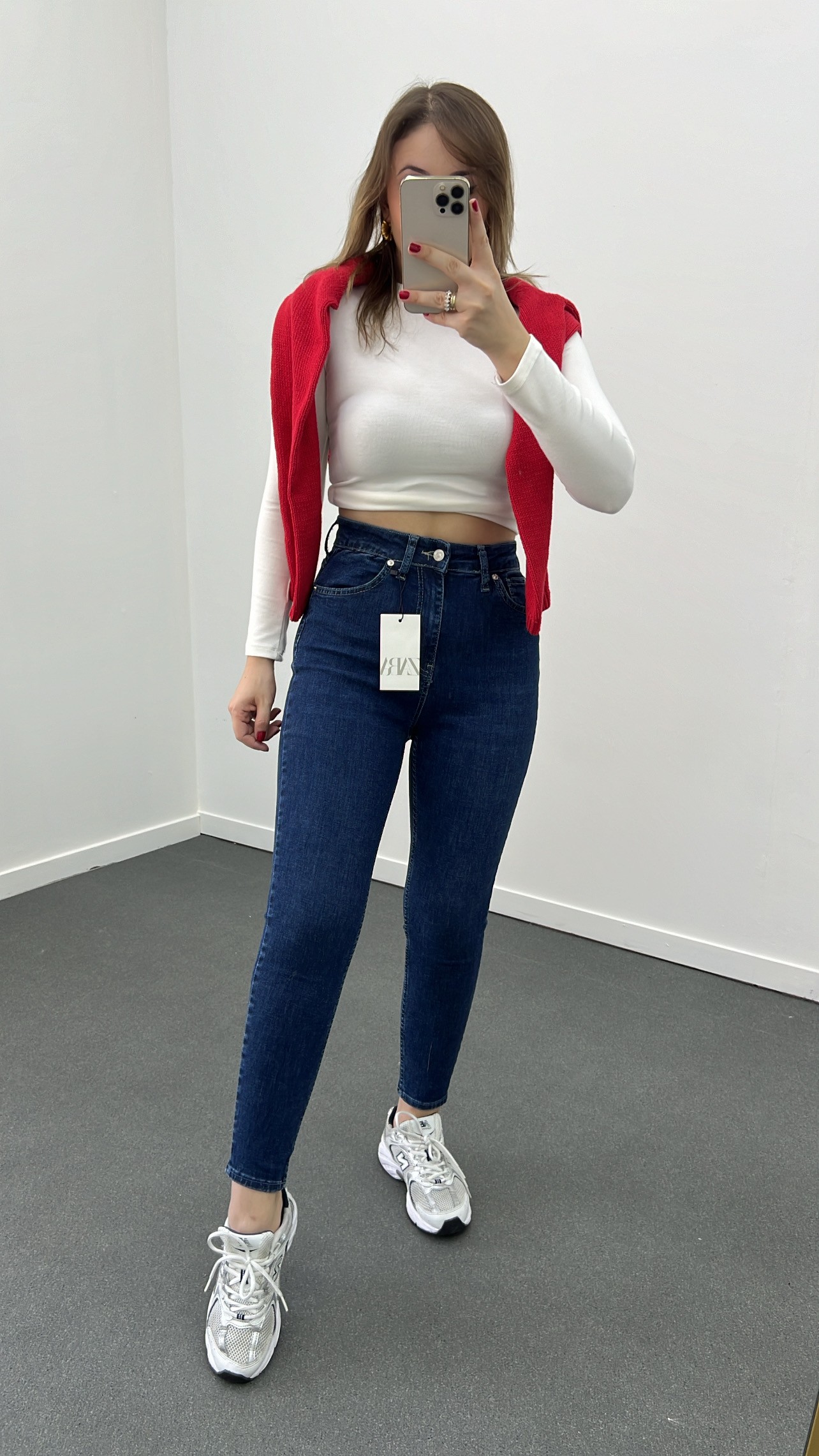 ZR Lacivert Süper Likralı Toparlayıcı Skinny Jeans