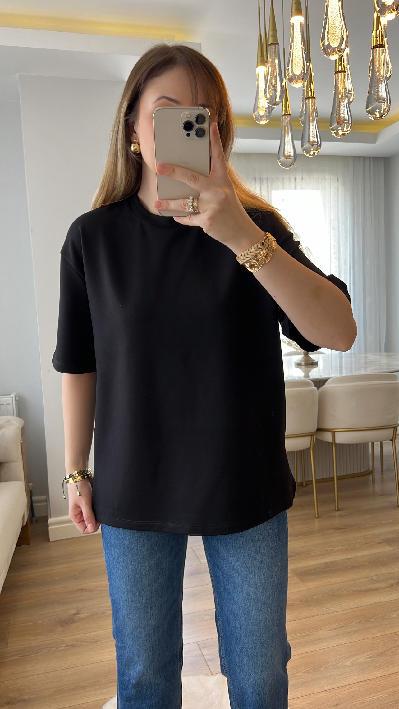 ZR Siyah Likralı Tok Premium Tshirt