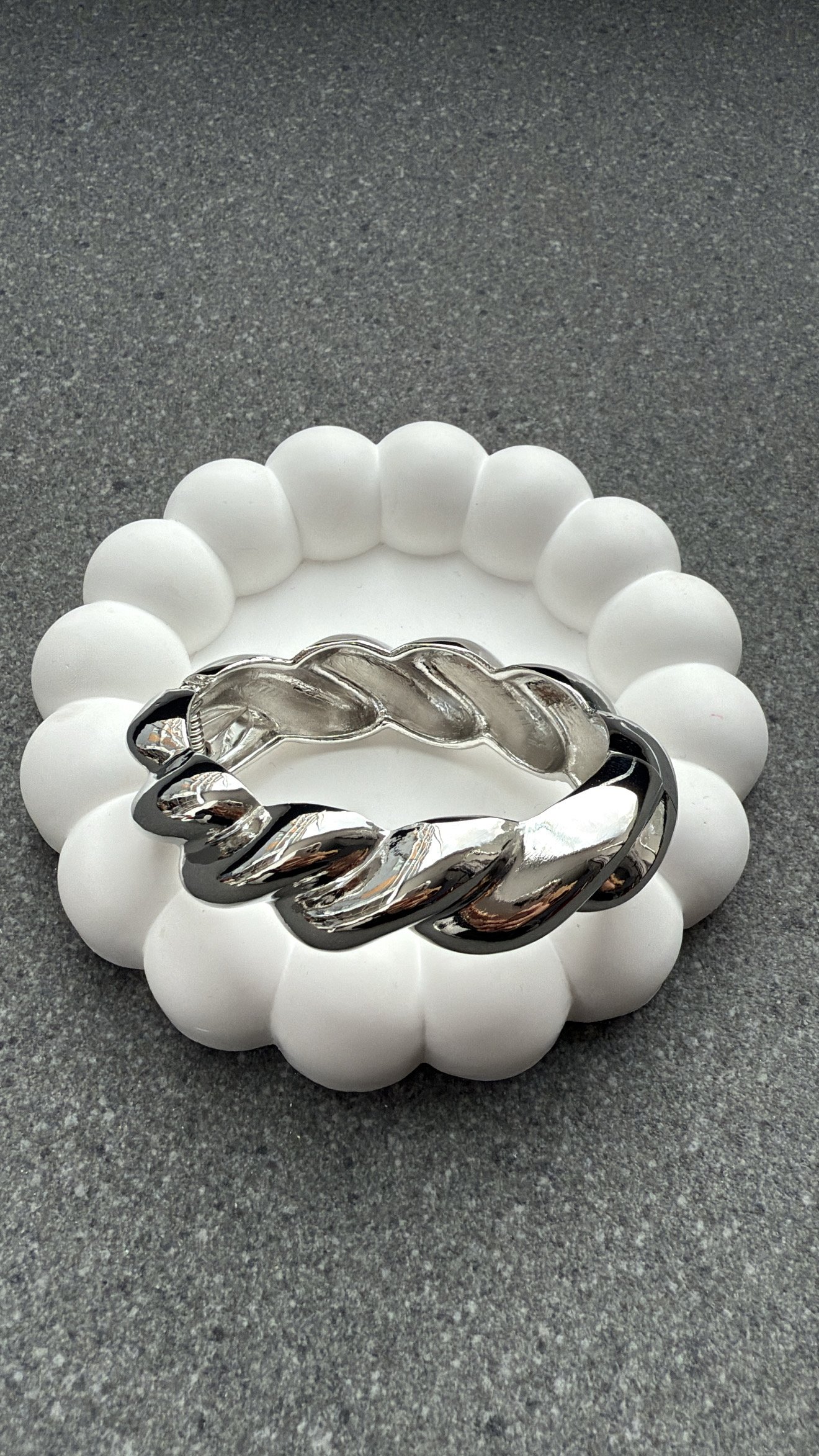 Brățară Yezzy Silver Twist