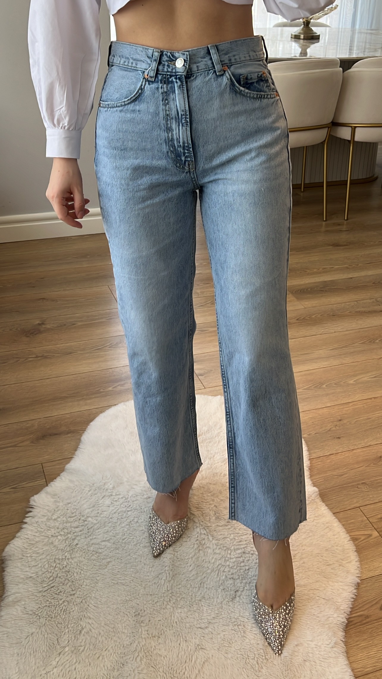 Julio Blue Straight Fit Jeans 