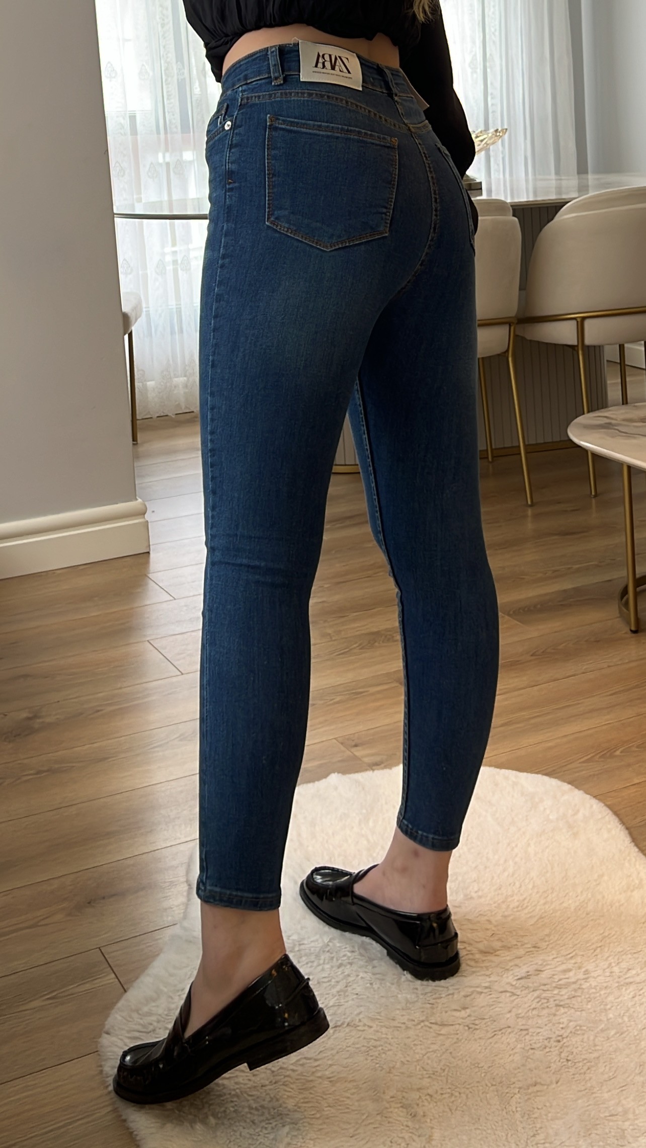 ZR Lacivert Toparlayıcı Skinny Jeans