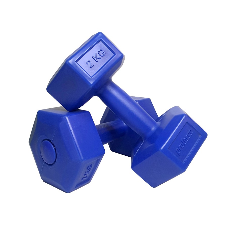 PDB - PLASTİK KÖŞELİ DUMBELL