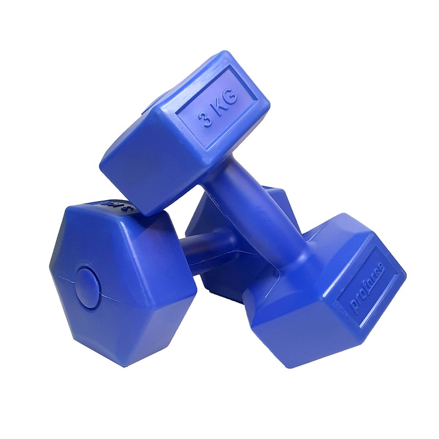 PDB - PLASTİK KÖŞELİ DUMBELL