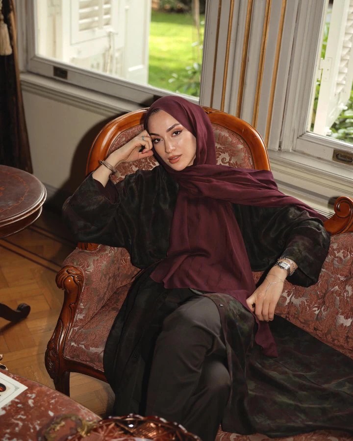 Sahra İpek Cupro Kaftan