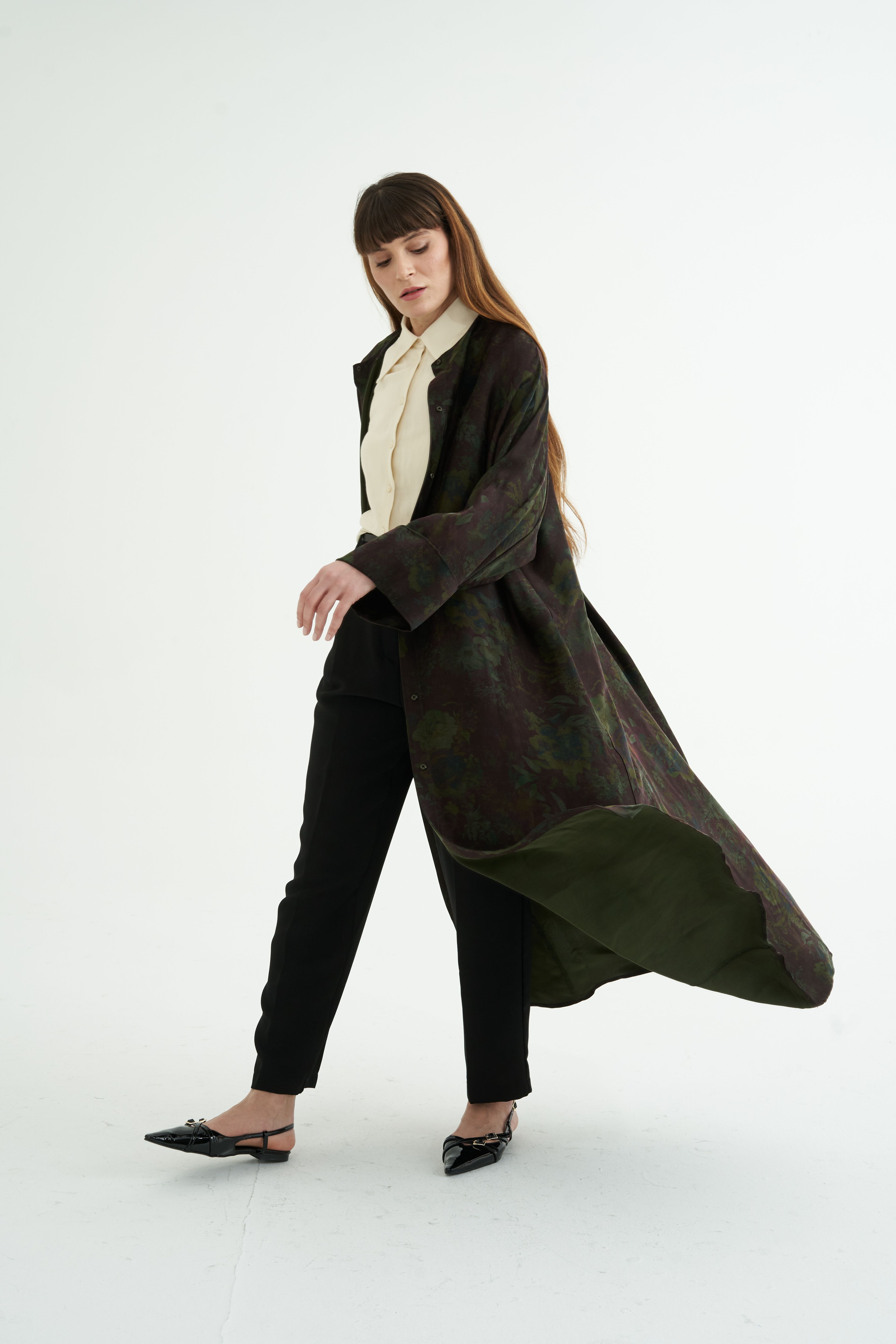 Sahra İpek Cupro Kaftan