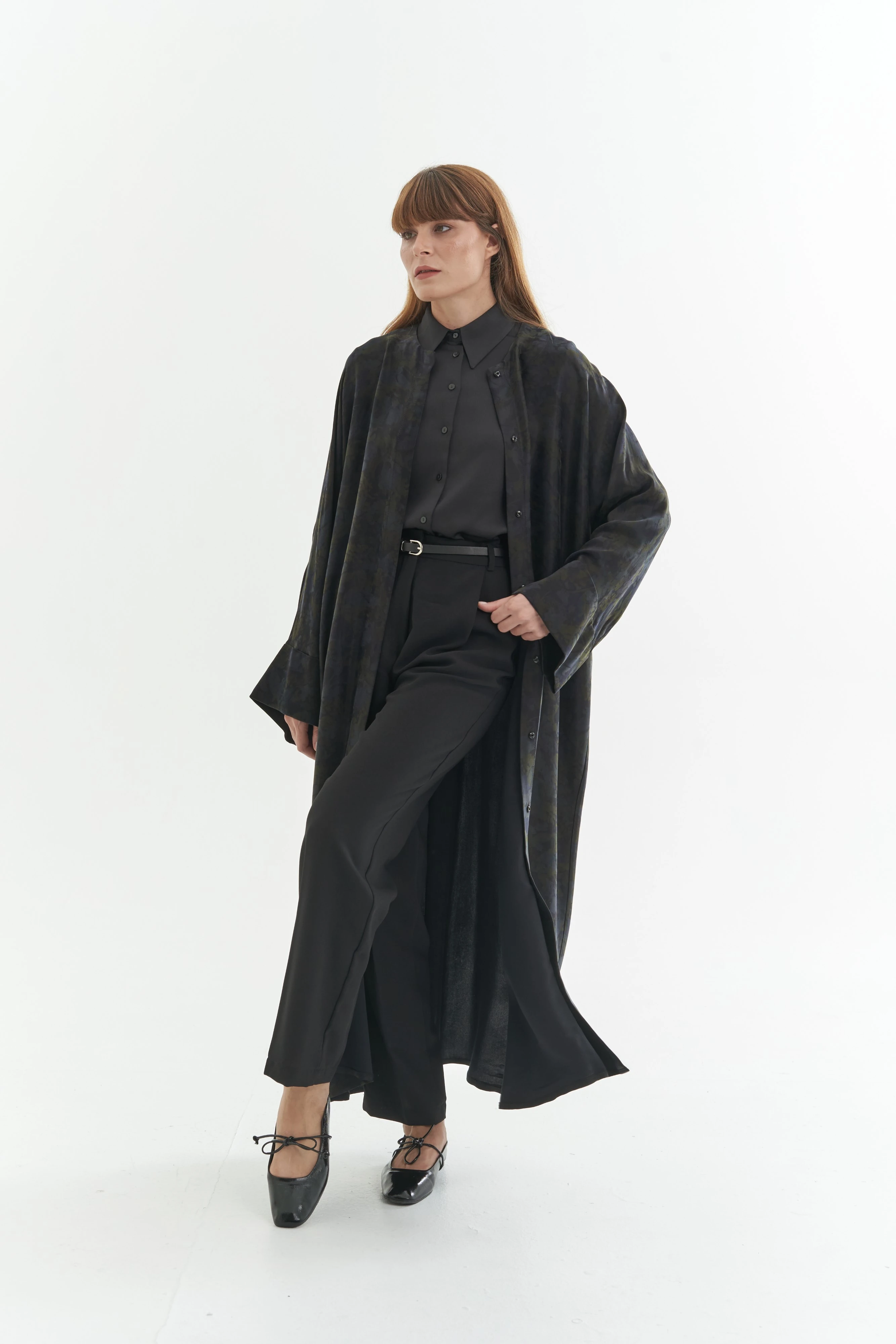 Raia İpek Cupro Kaftan