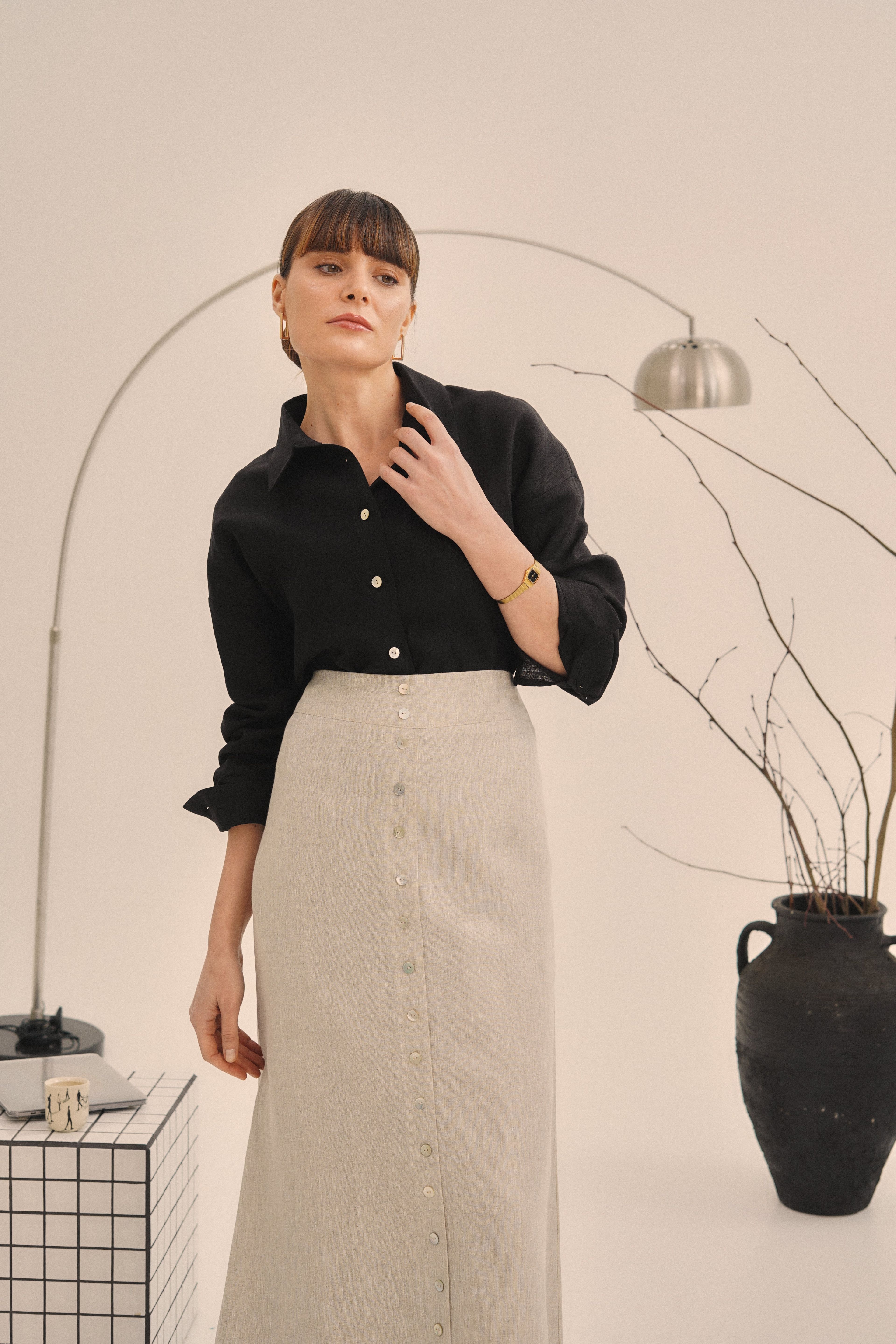Soft Linens Naturel Takım